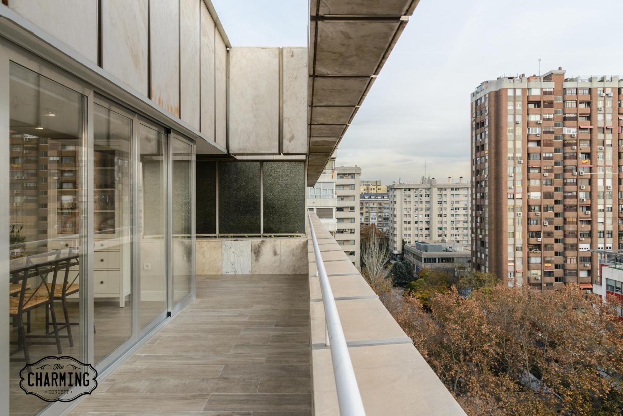 Appartement Charming Eurobuilding 2 Terrace Exclusive - Plaza De Parking Madrid