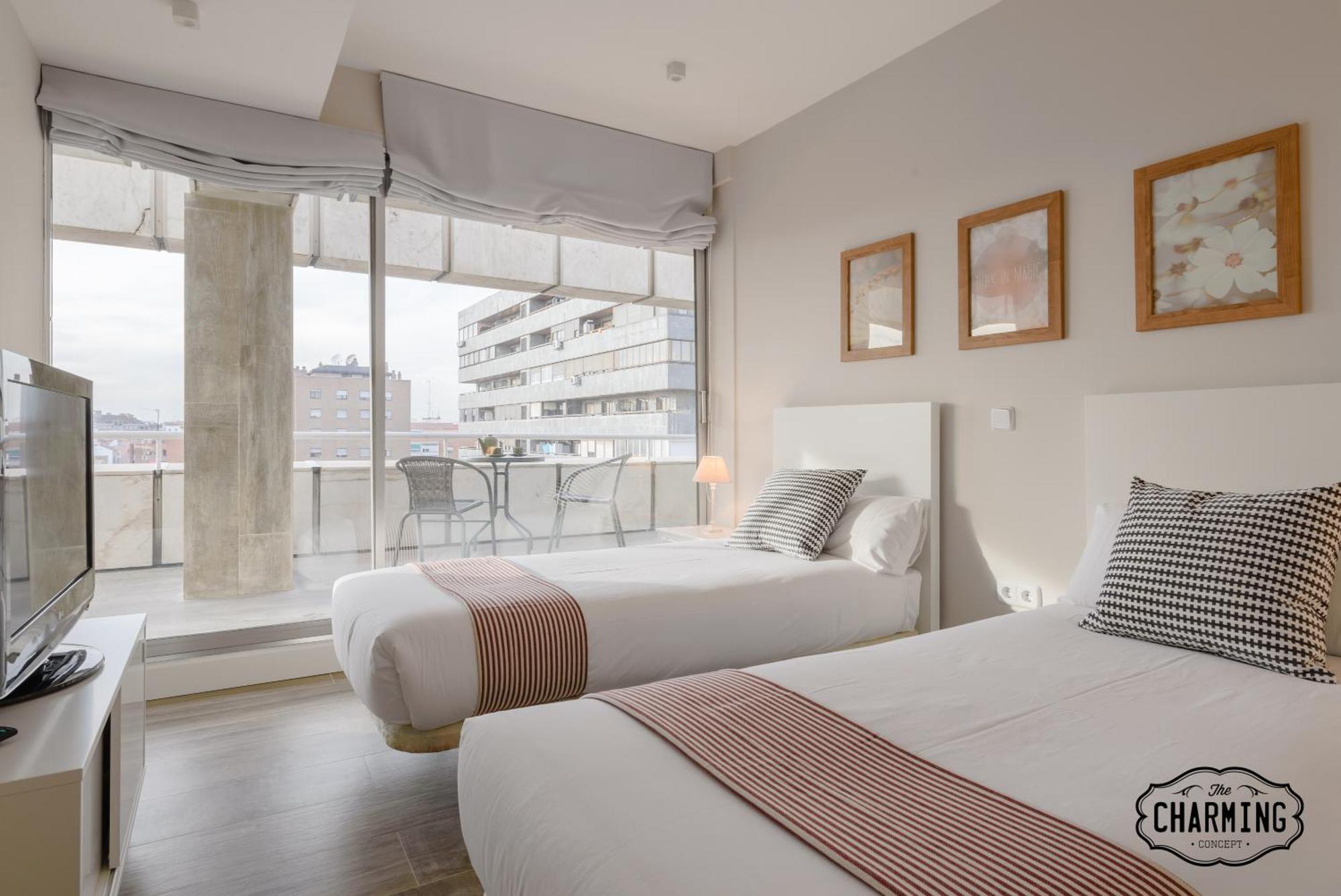 Charming Eurobuilding 2 Terrace Exclusive - Plaza De Parking Madri