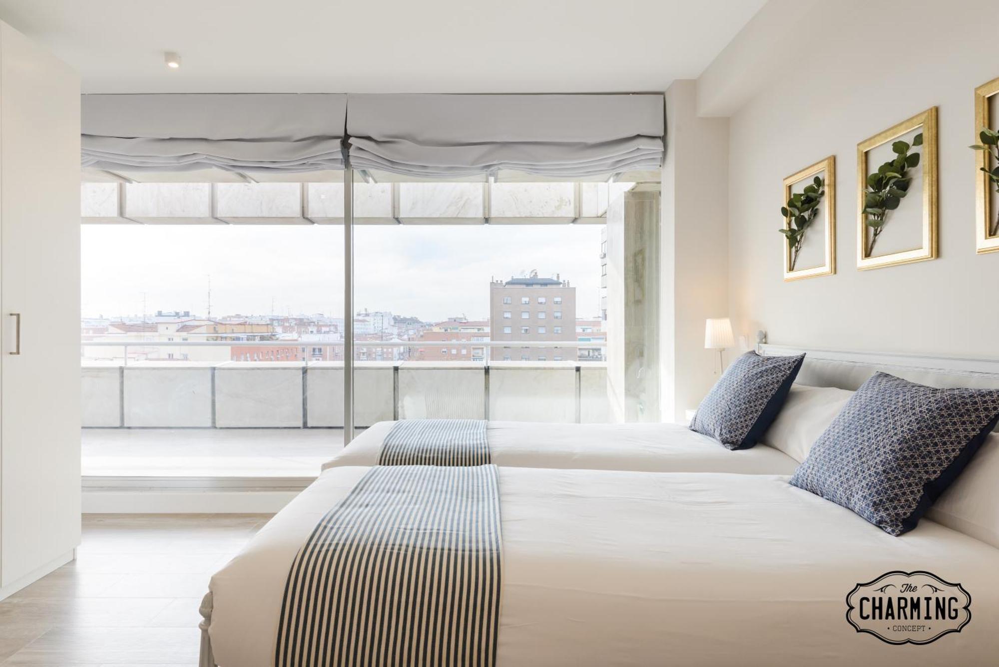 Charming Eurobuilding 2 Terrace Exclusive - Plaza De Parking Appartement Madrid