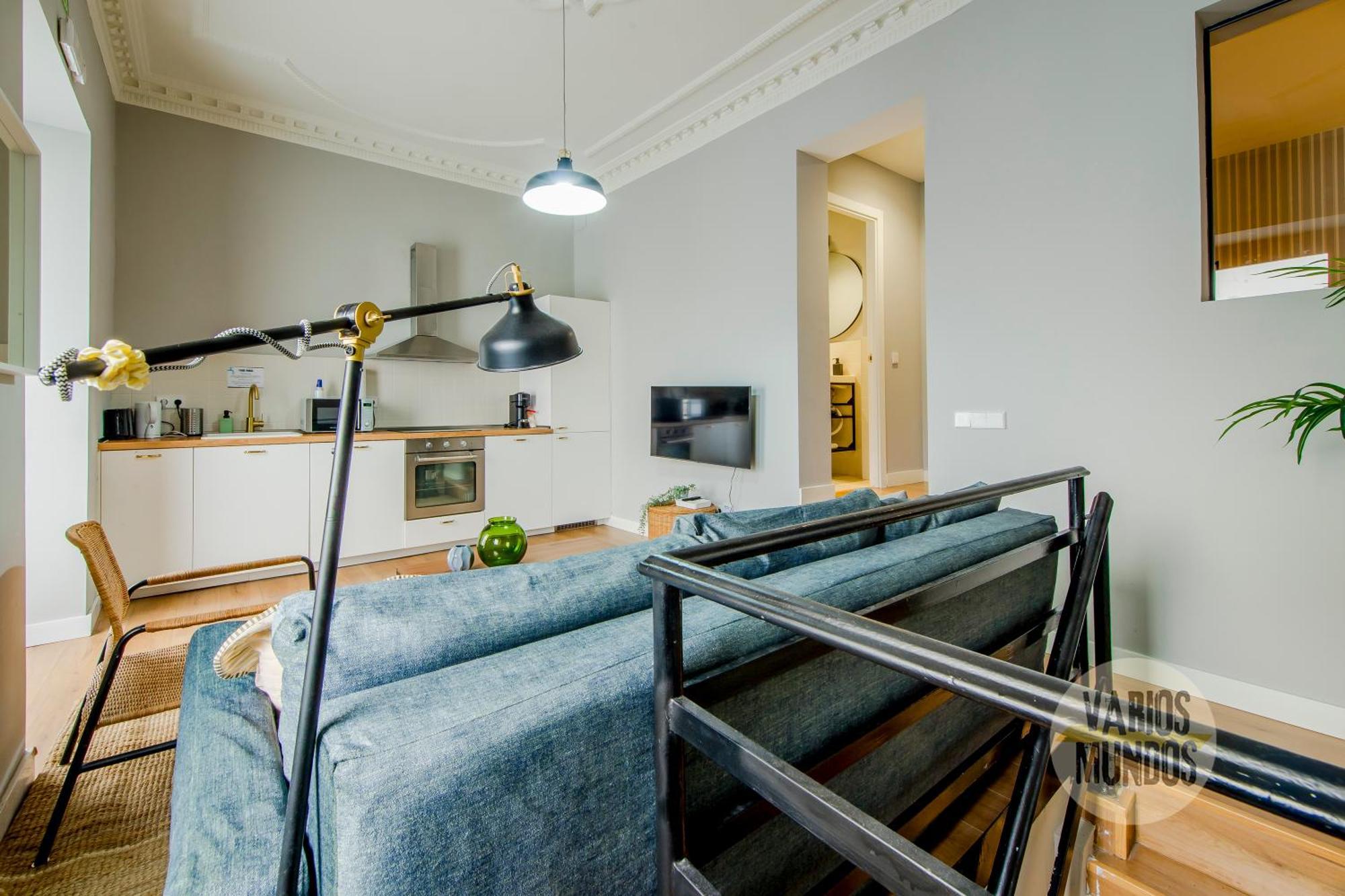 Modern & Cool Interior Design A 20 Metros Del Retiro E1 *