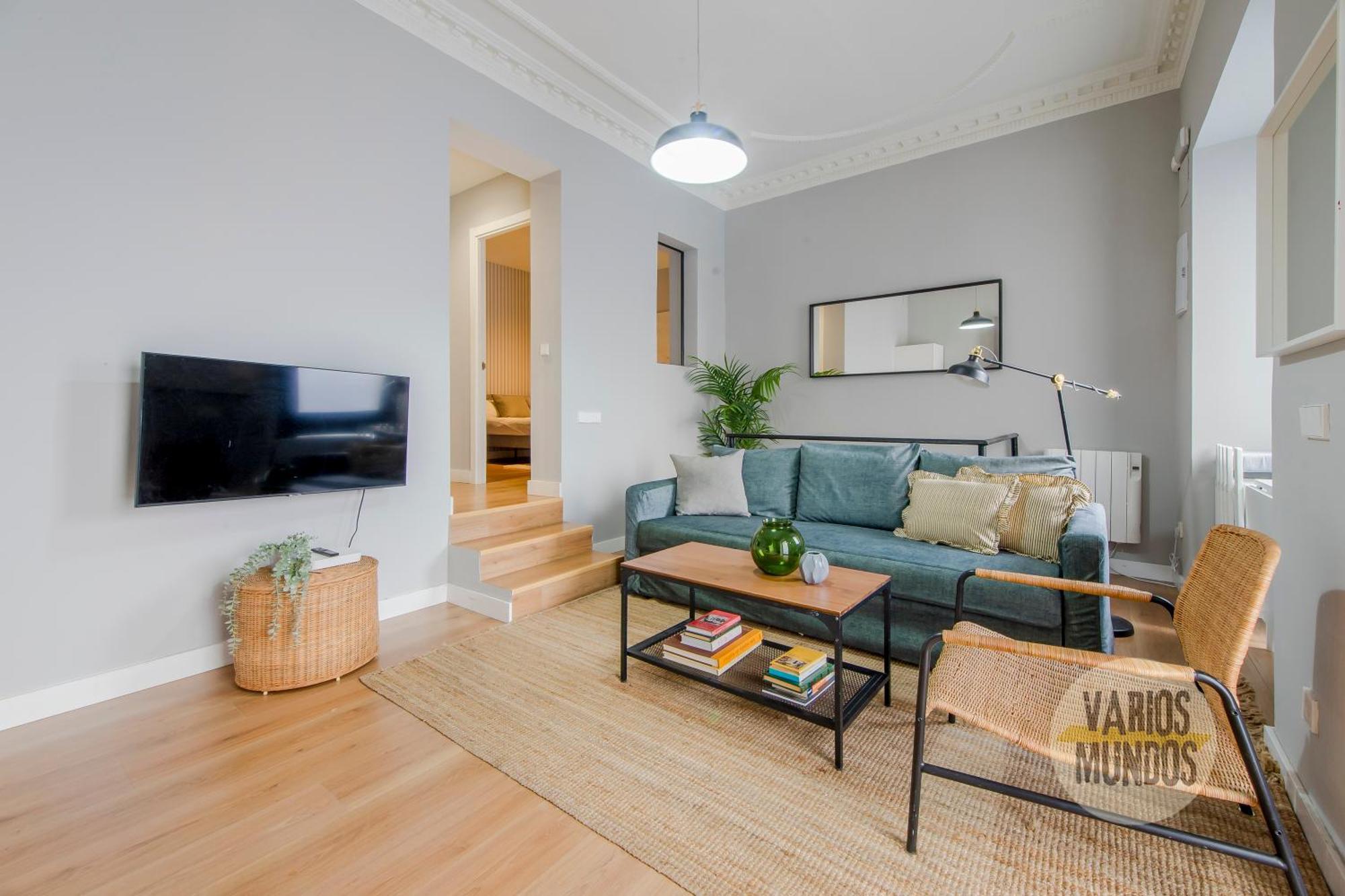 Apartment Modern & Cool Interior Design A 20 Metros Del Retiro E1 *