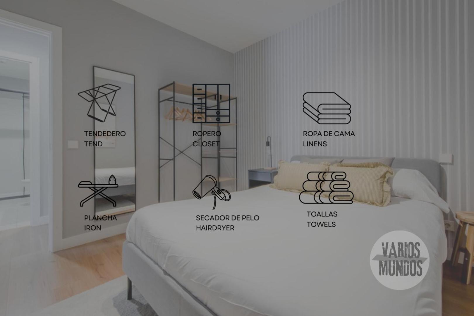 Modern & Cool Interior Design A 20 Metros Del Retiro E1 Apartment *