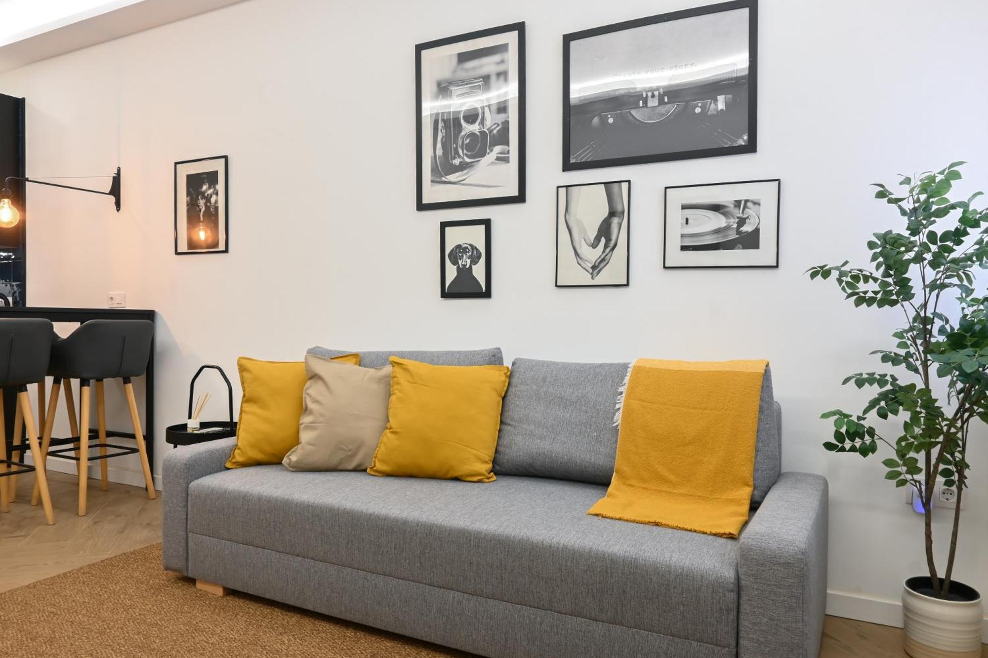 Apartment For You Encantador Apartamento Temporal De Un Dormitorio Con Patio En Vallecas Fig57b Madrid