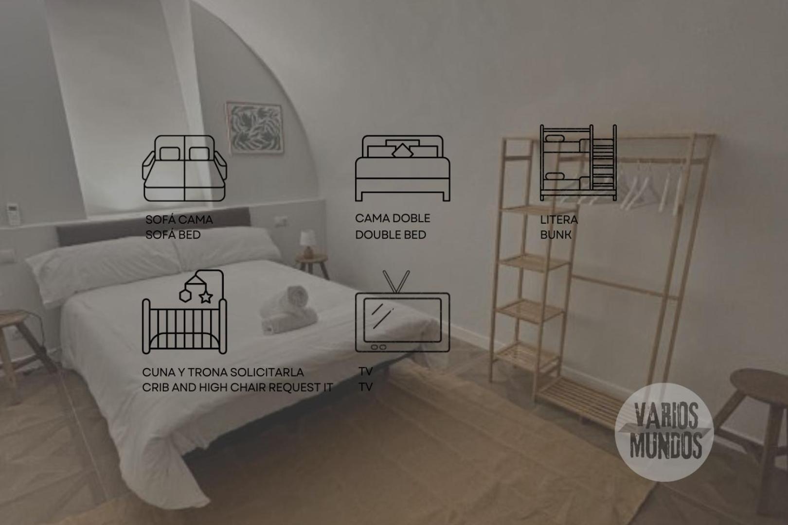 Appartement Sunny 9pax 4 En Minas-malasana E3 *