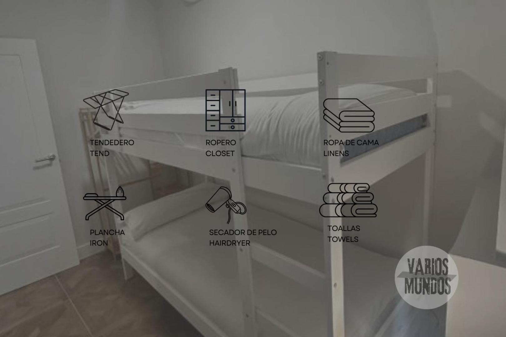 Sunny 9pax 4 En Minas-malasana E3 Appartement *
