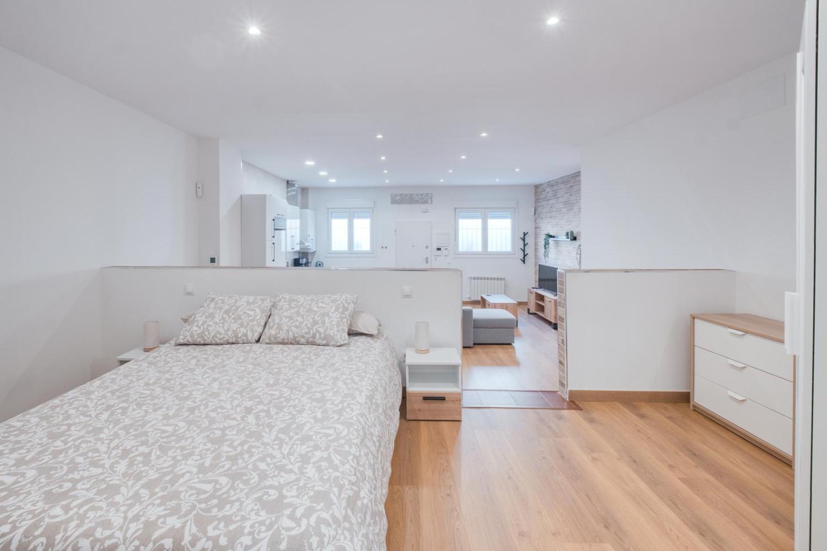 Loft Coqueto En A 2 Minutos Del Metro Appartamento *