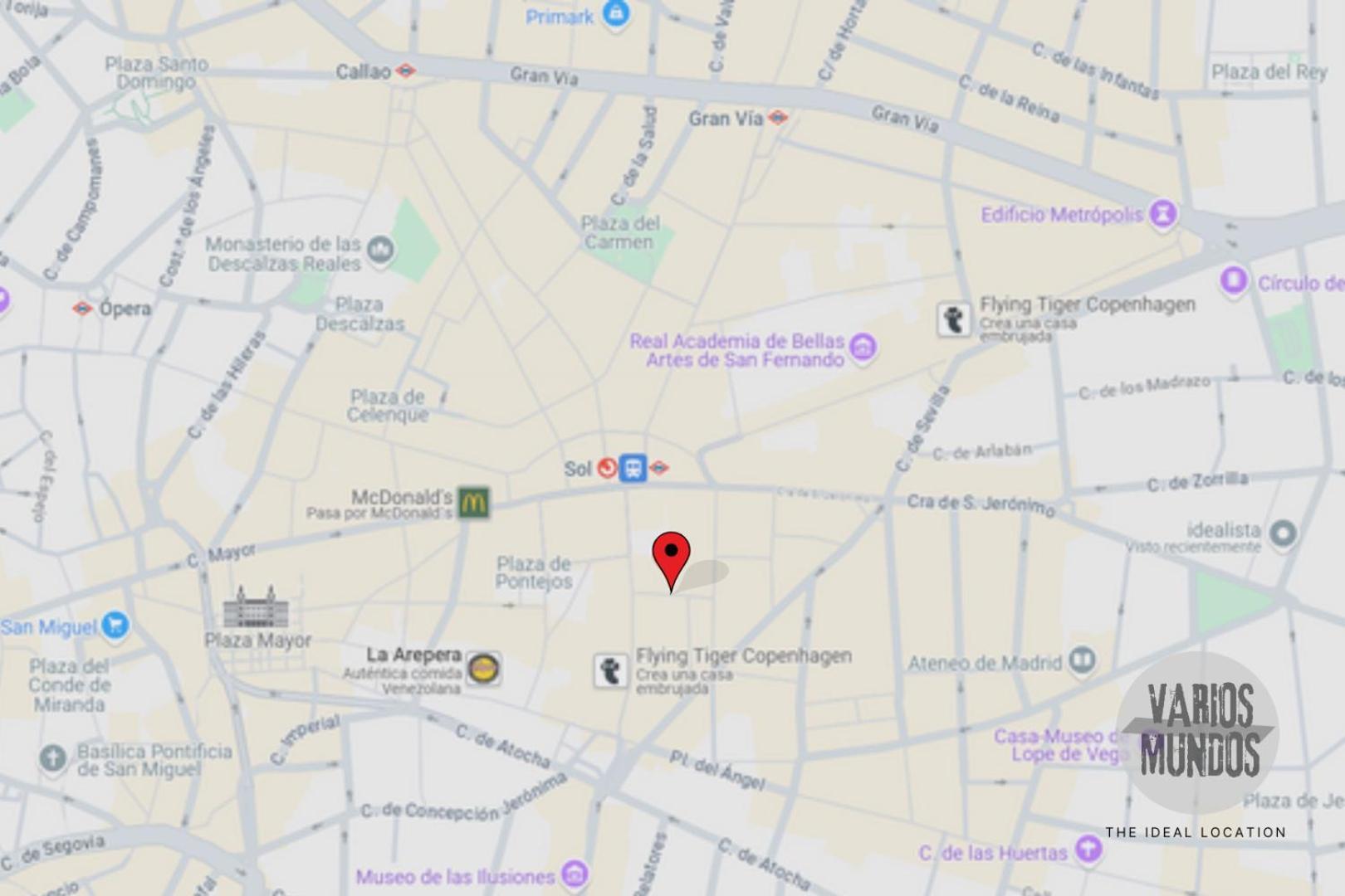 Apartamento De Lujo 8 Pax A 1 Minuto De Plaza De Sol