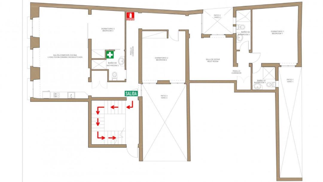 3 Bedrooms 3 Bathrooms Furnished - Justicia - Refurbished - Mintystay Madri