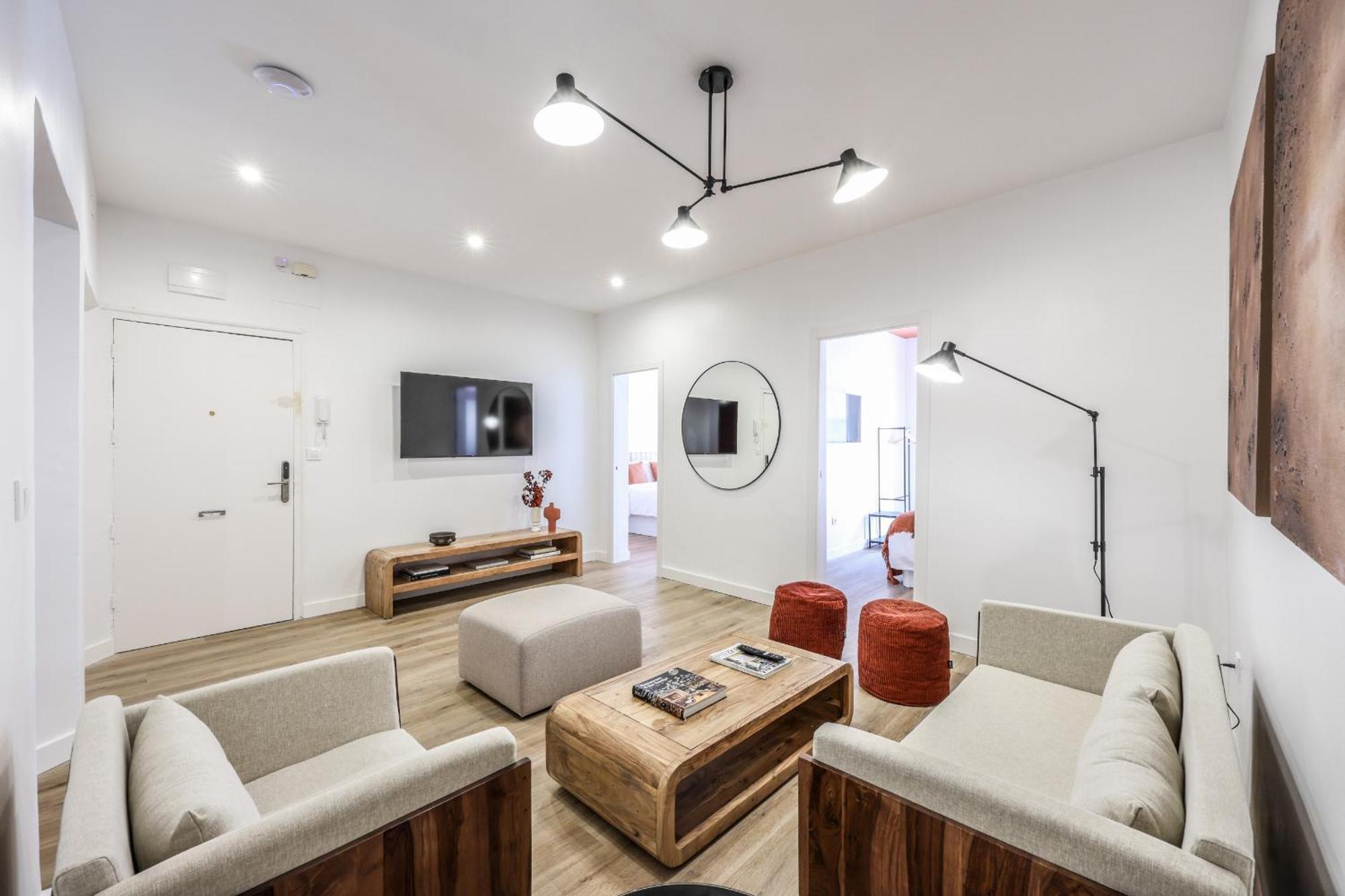 De Diseno Gran Via -no Ascensor- Appartement Madrid