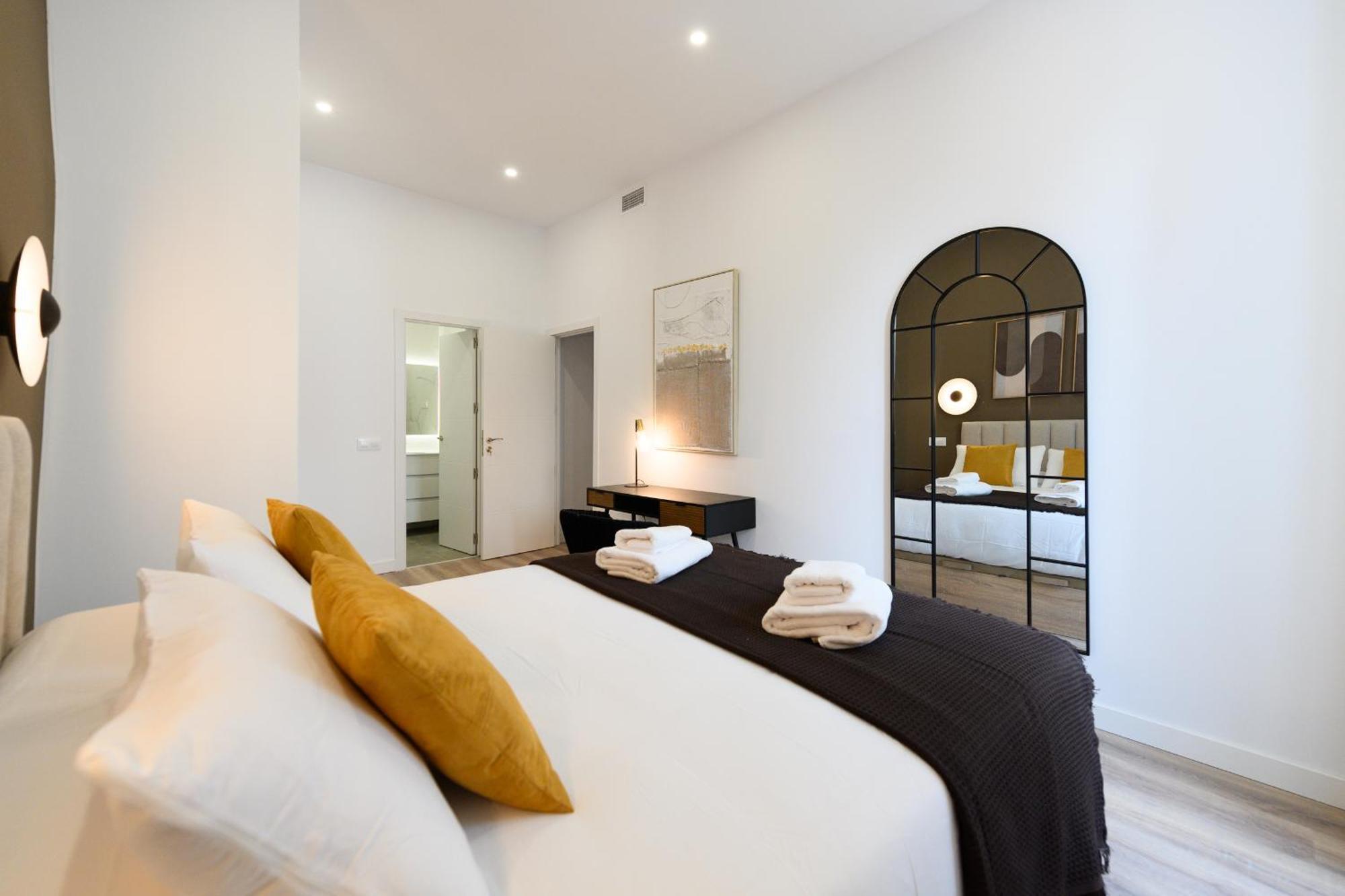For Elegancia Y Funcionalidad En San Bernardo Piso Con Banos En Temporal Sbe35c Apartment Madrid