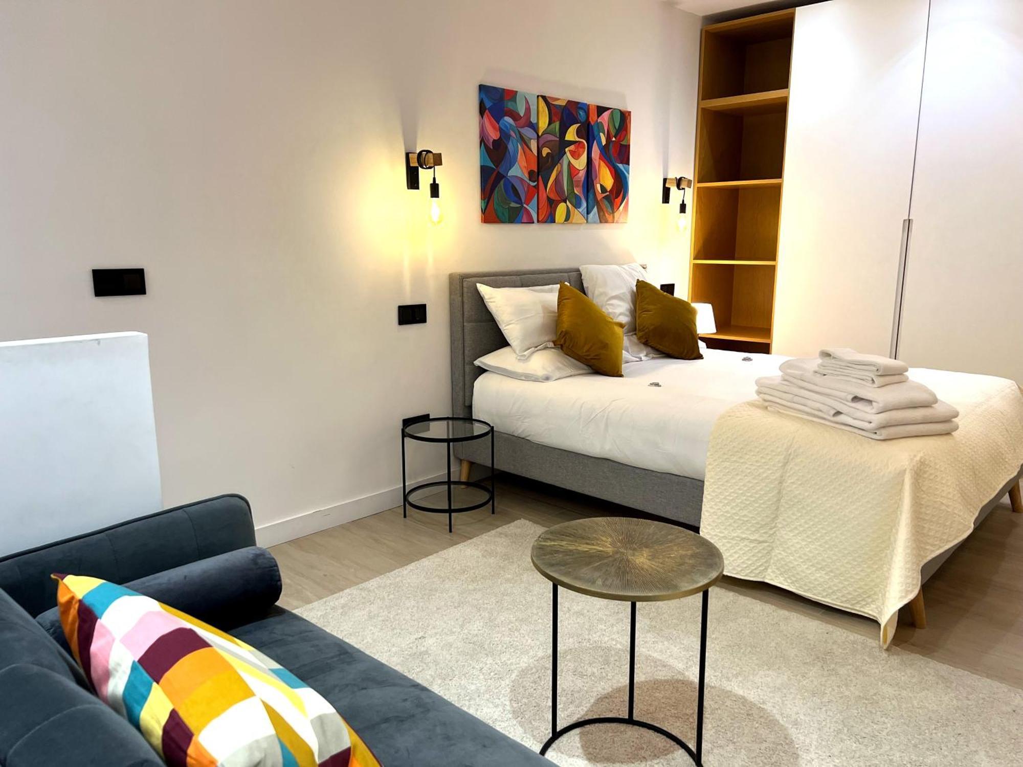 Duplex Moderno Y Acogedor Junto A Atocha Madrid