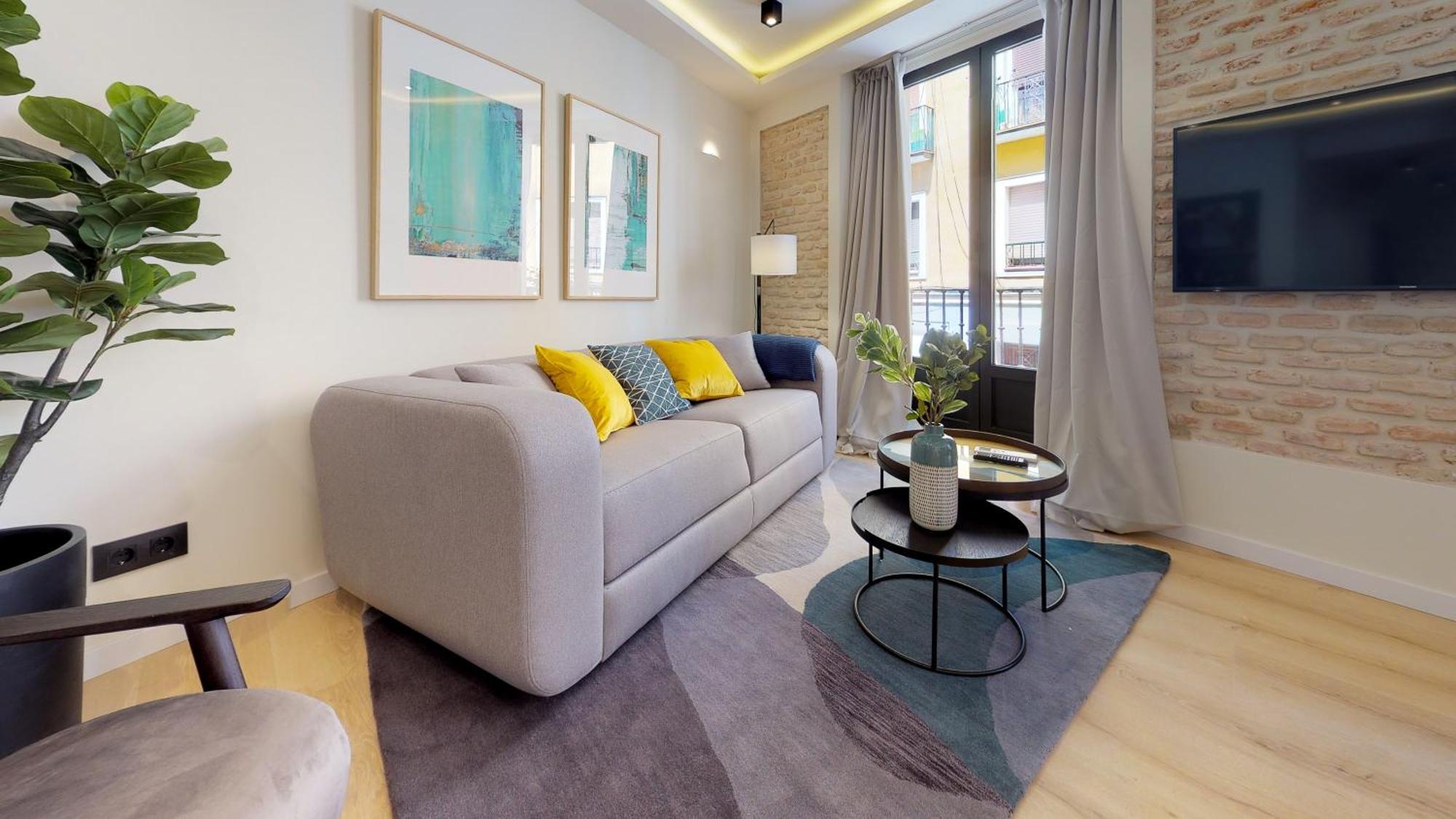 Apartamento Modern And Bright- 1bd 1bth- Marques De Santa Ana *