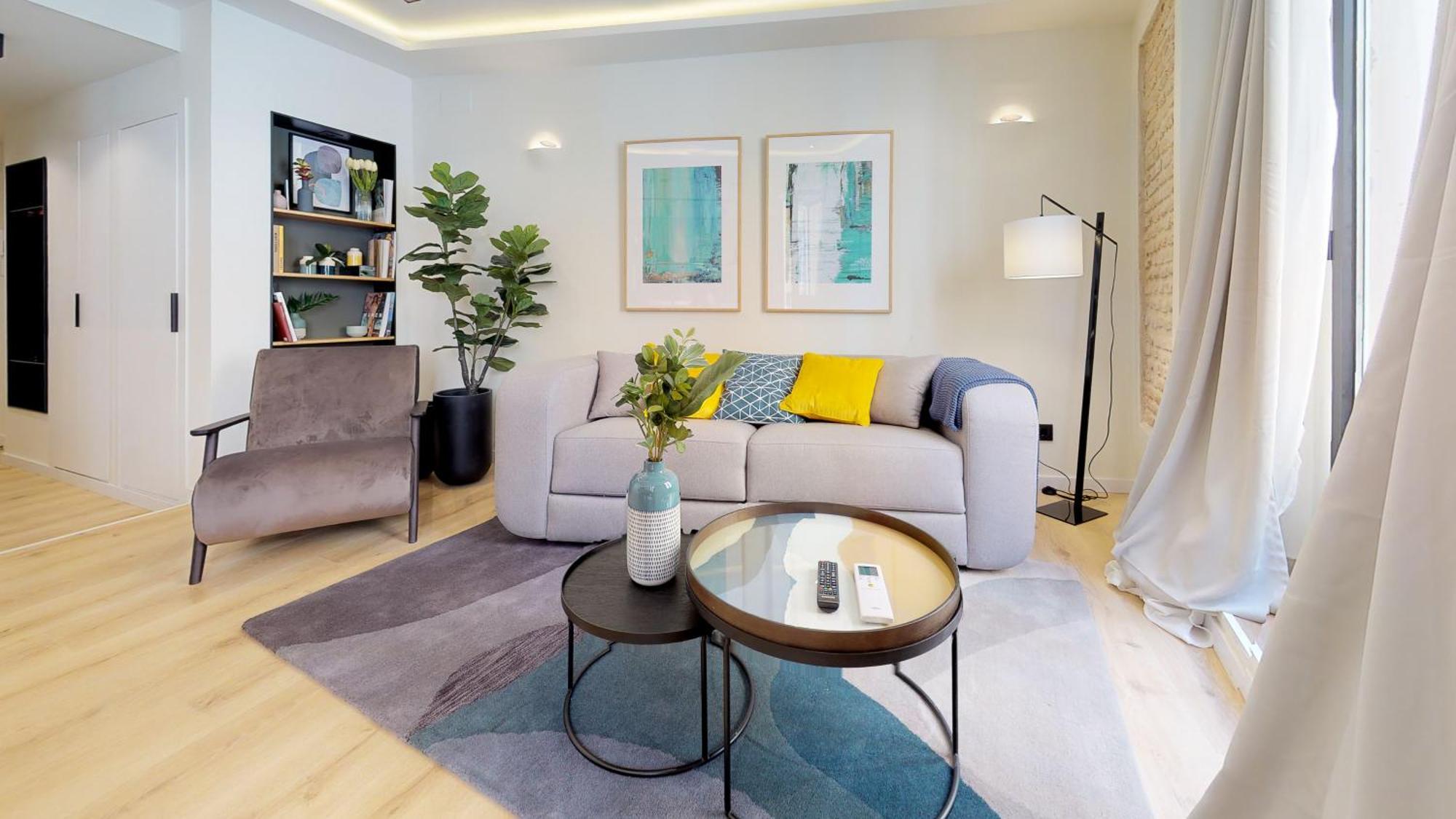 Apartamento Modern And Bright- 1bd 1bth- Marques De Santa Ana Madrid