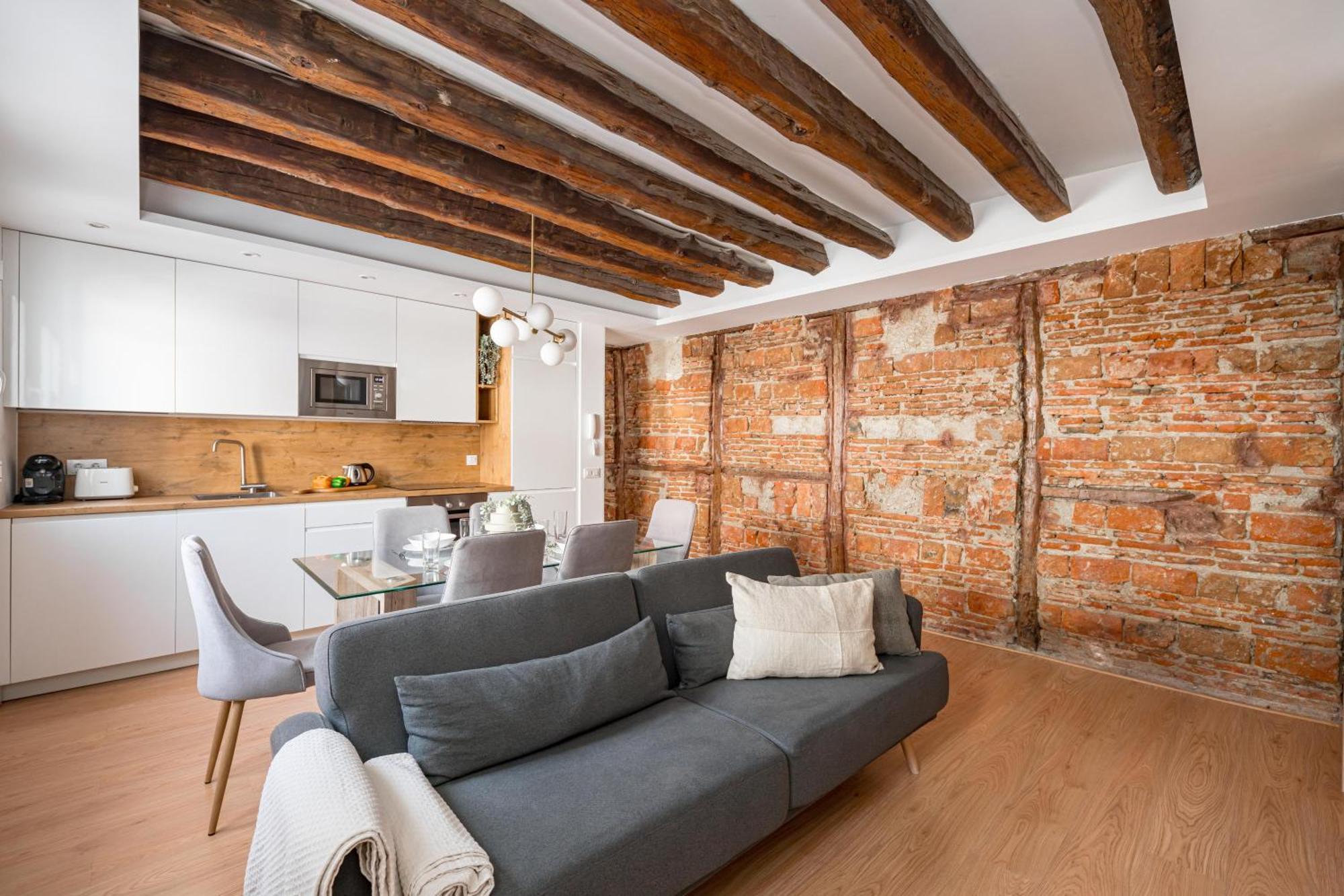 Apartamento Chueca Ii Calle Barco 2br 2bh Madri
