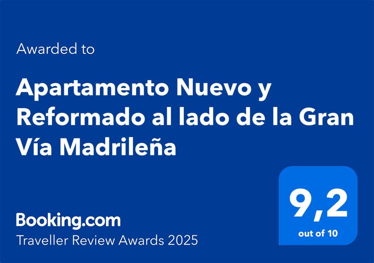Nuevo Y Reformado Al Lado De La Gran Via Madrilena Appartement *