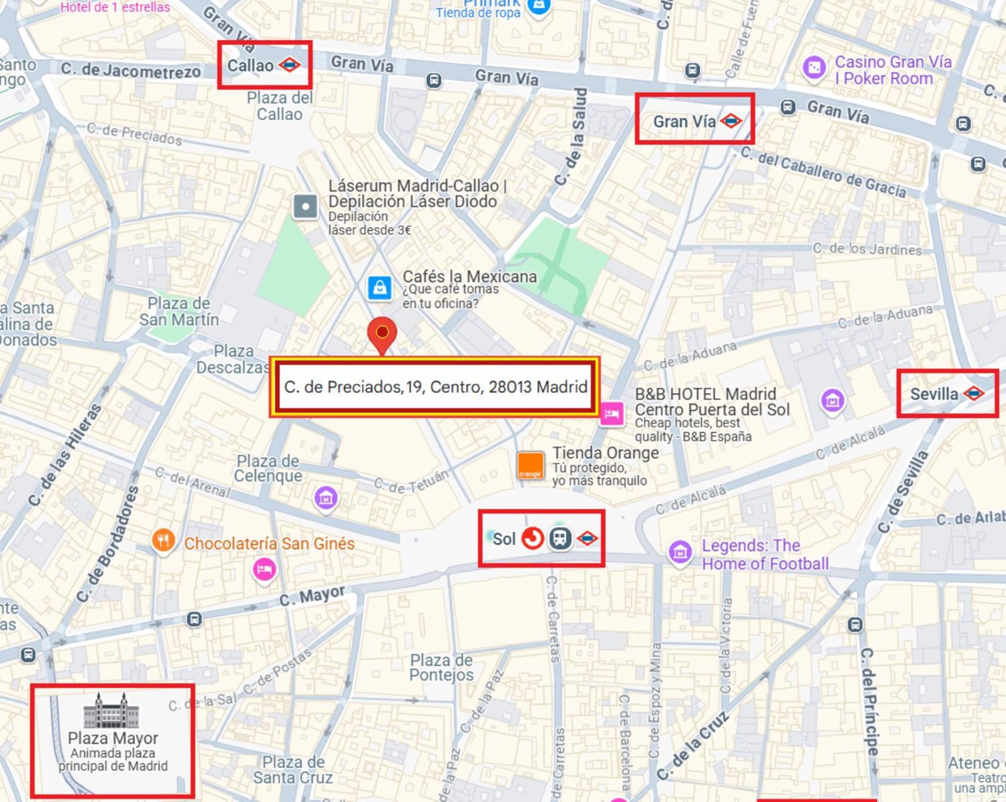 Asequible A Pasos De Callao, Mid Term Apartamento Madri
