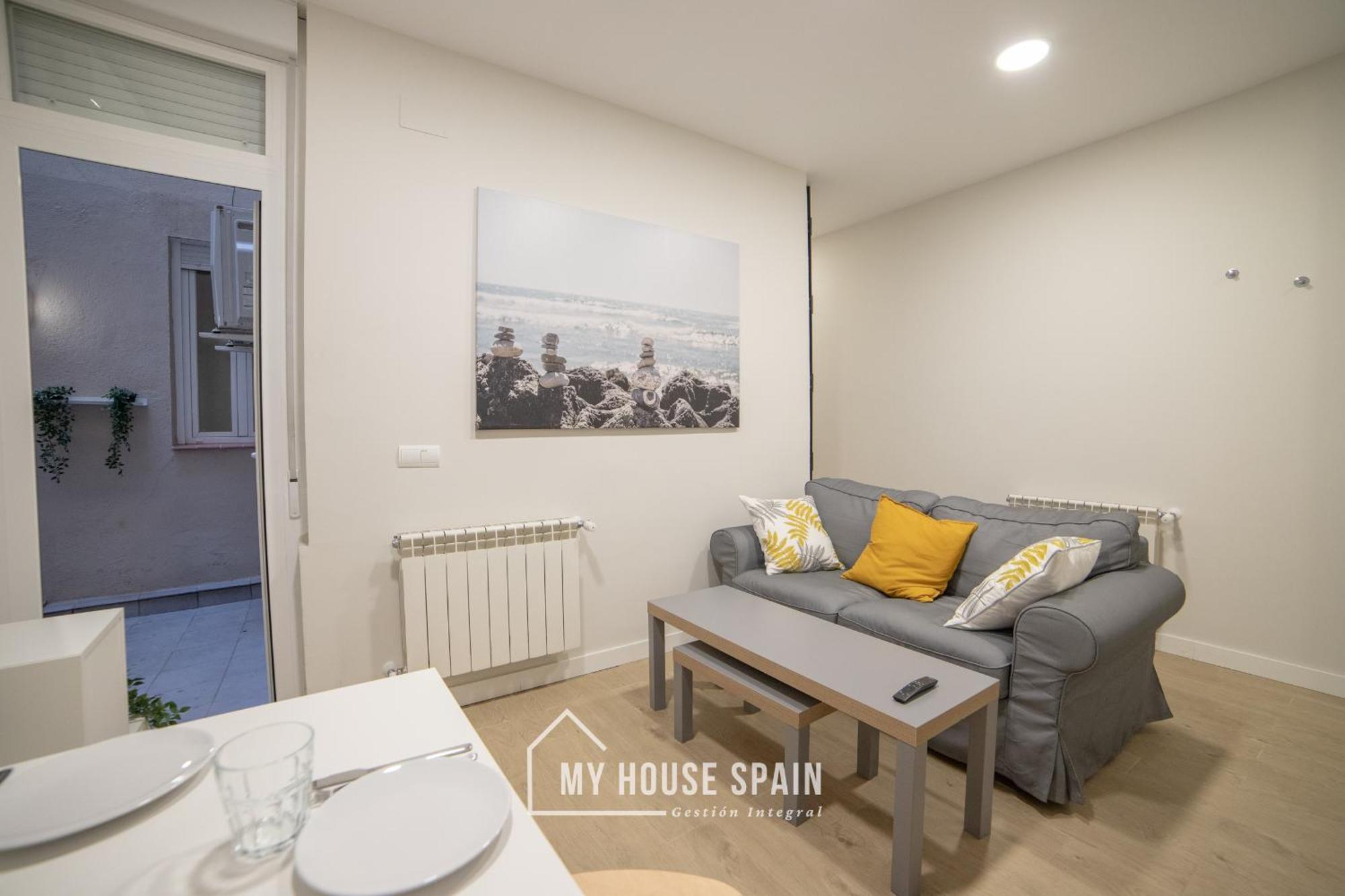 Myhousespain - Acogedor Piso Con Patio En Chamberi *