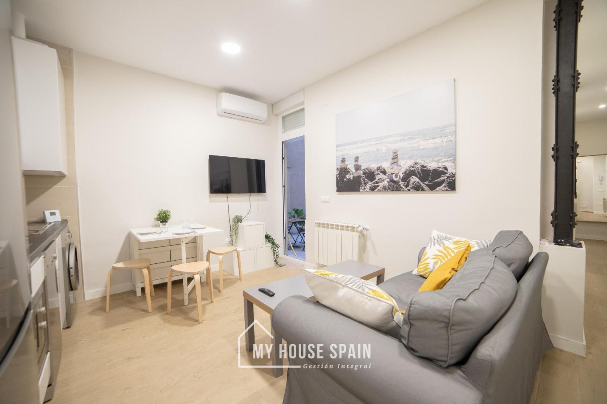 Myhousespain - Acogedor Piso Con Patio En Chamberi