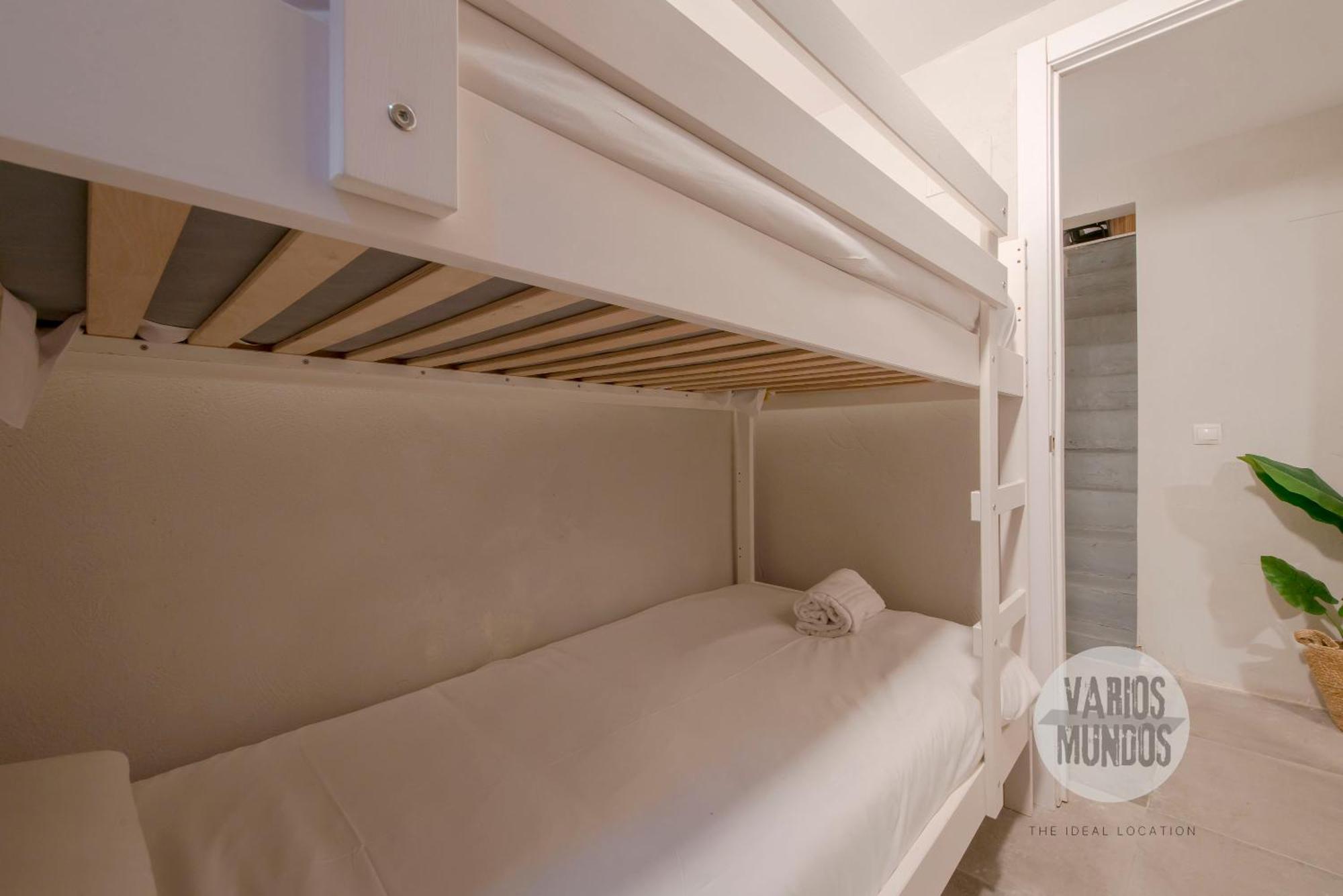 Rustic Cool Interior Design En Plaza Espana Al Pie De Gran Via Apartment *