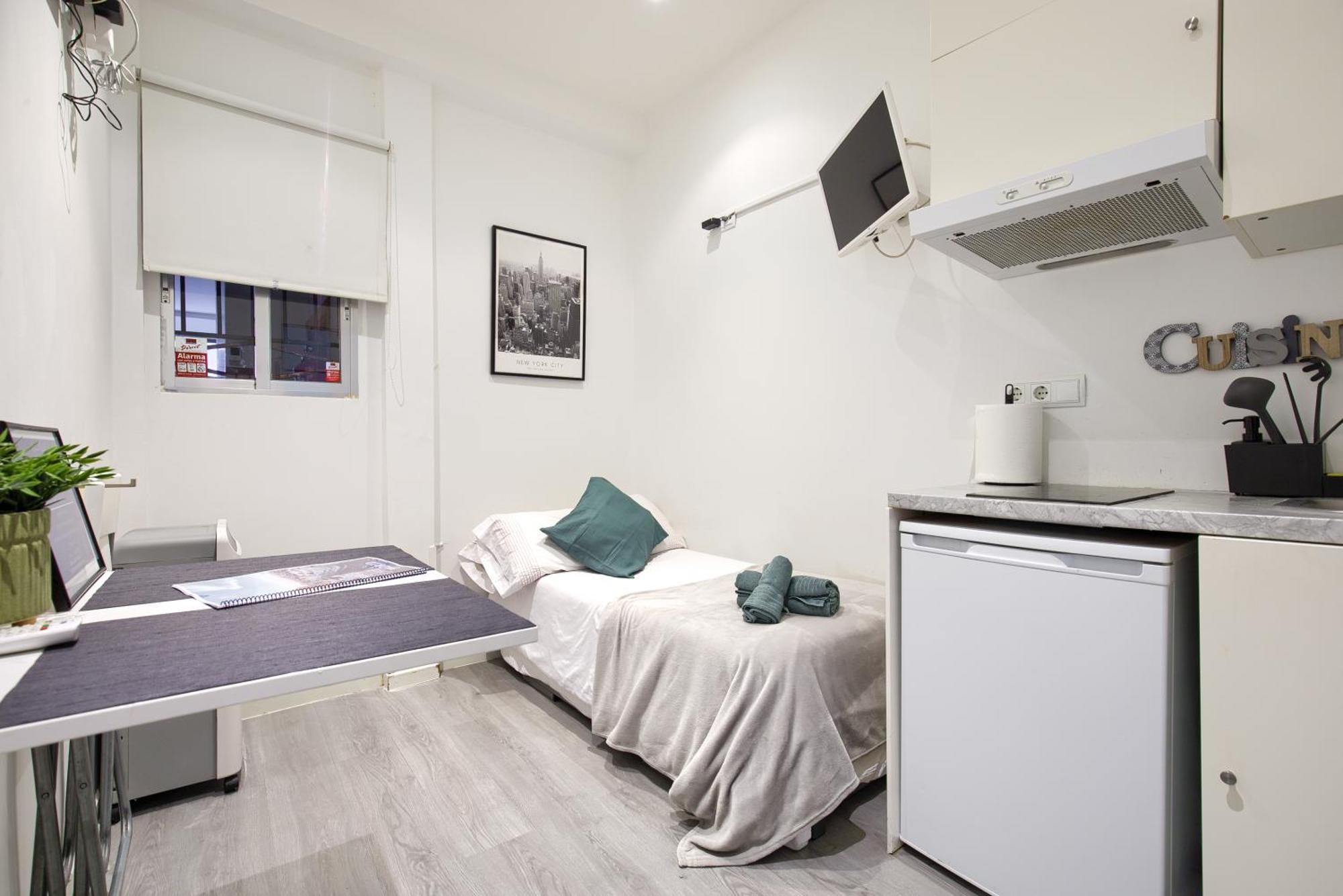Petit Estudio En , Centro, 2 Pax, Wi-fi & Tv *