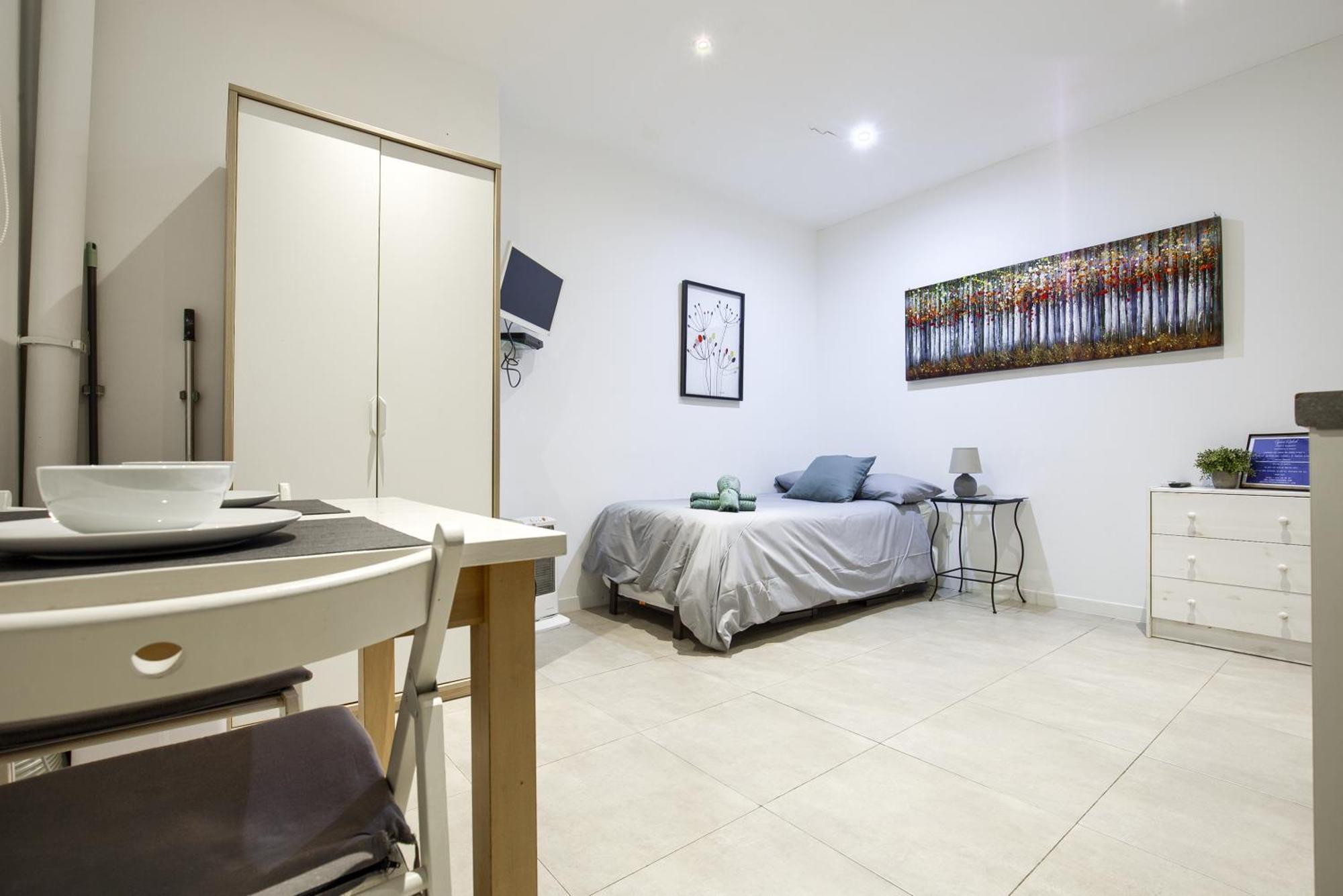 Apartamento Coqueto Estudio En Madrid, Centro, 2 Pax, Wifi & Tv Madrid