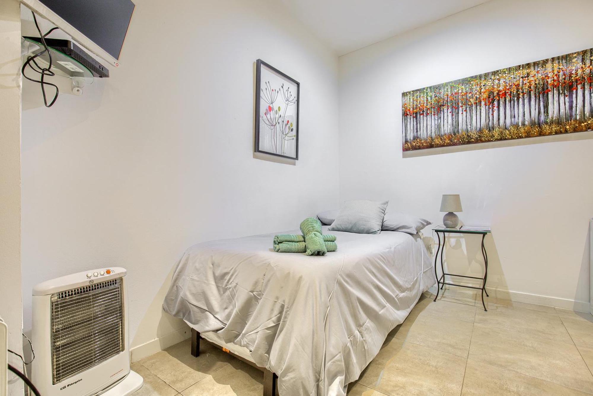 Coqueto Estudio En Madrid, Centro, 2 Pax, Wifi & Tv Apartamento Madri