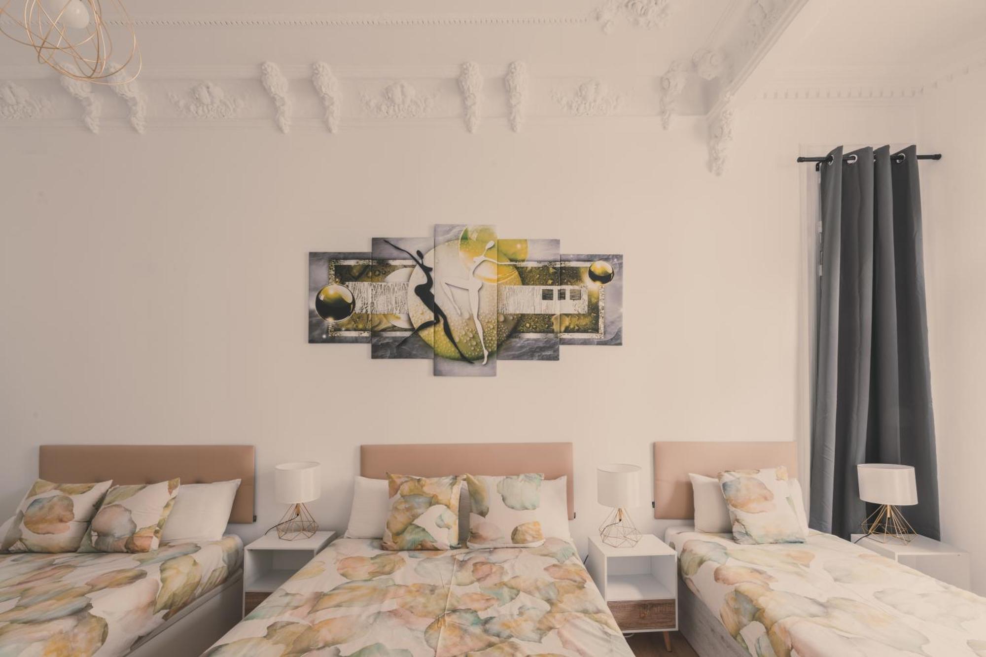 Apartamento 8 Rooms, 6 Bathrooms Over Gran Via Street *