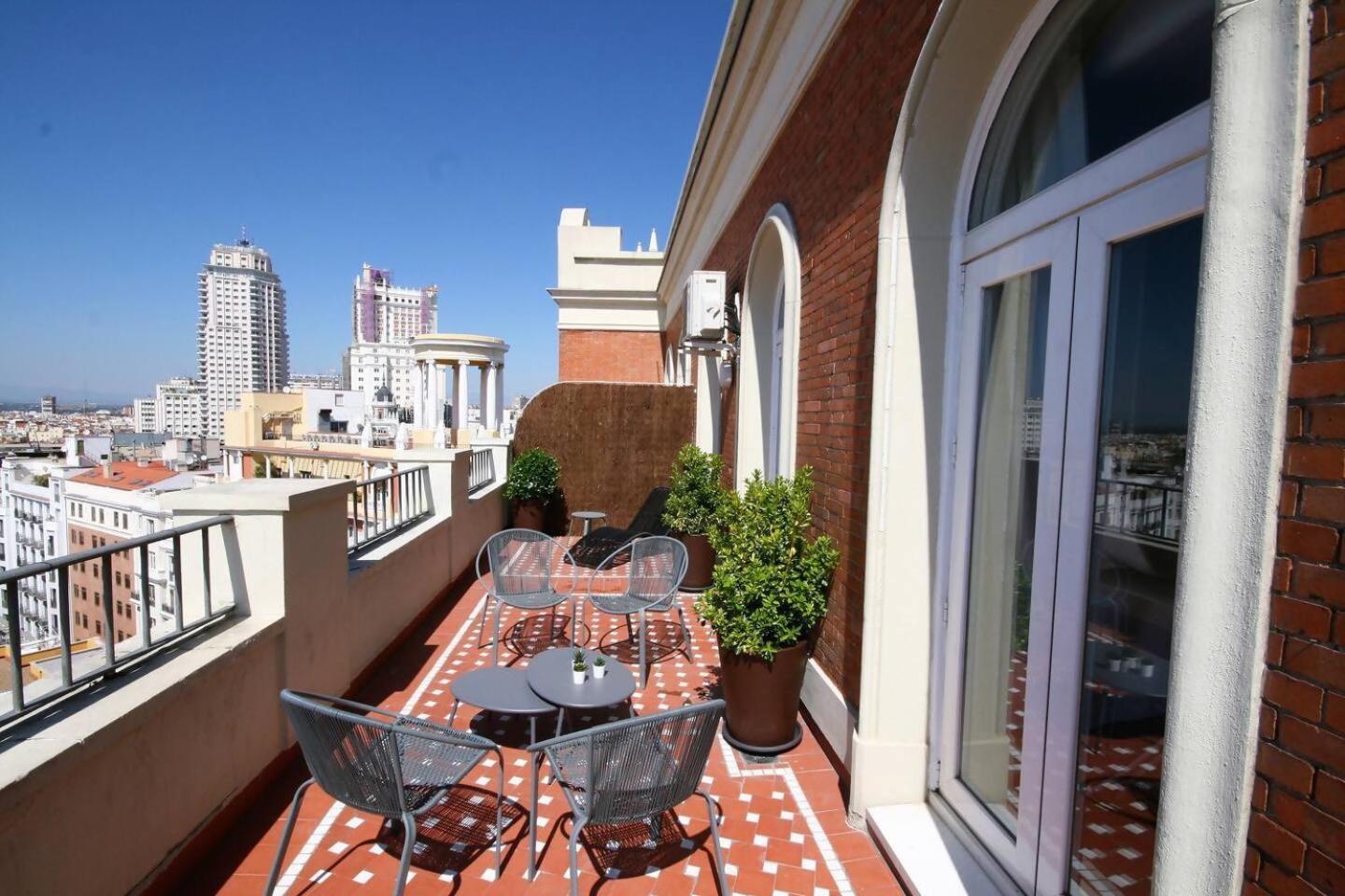 Appartement Atico En La Gran Via Con Terraza Al Palacio Real *