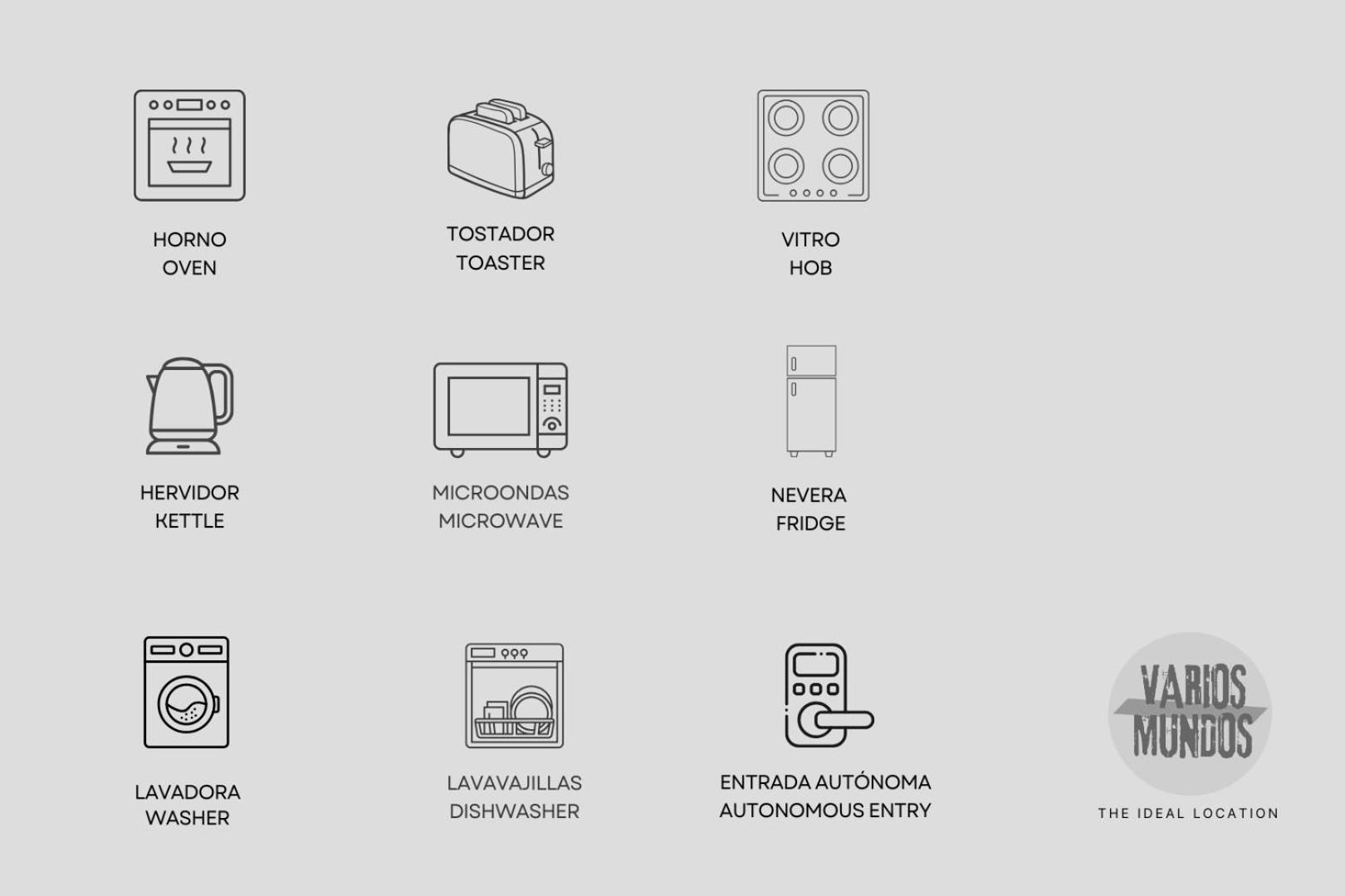Con Parking 4, Vive La Latina Apartment