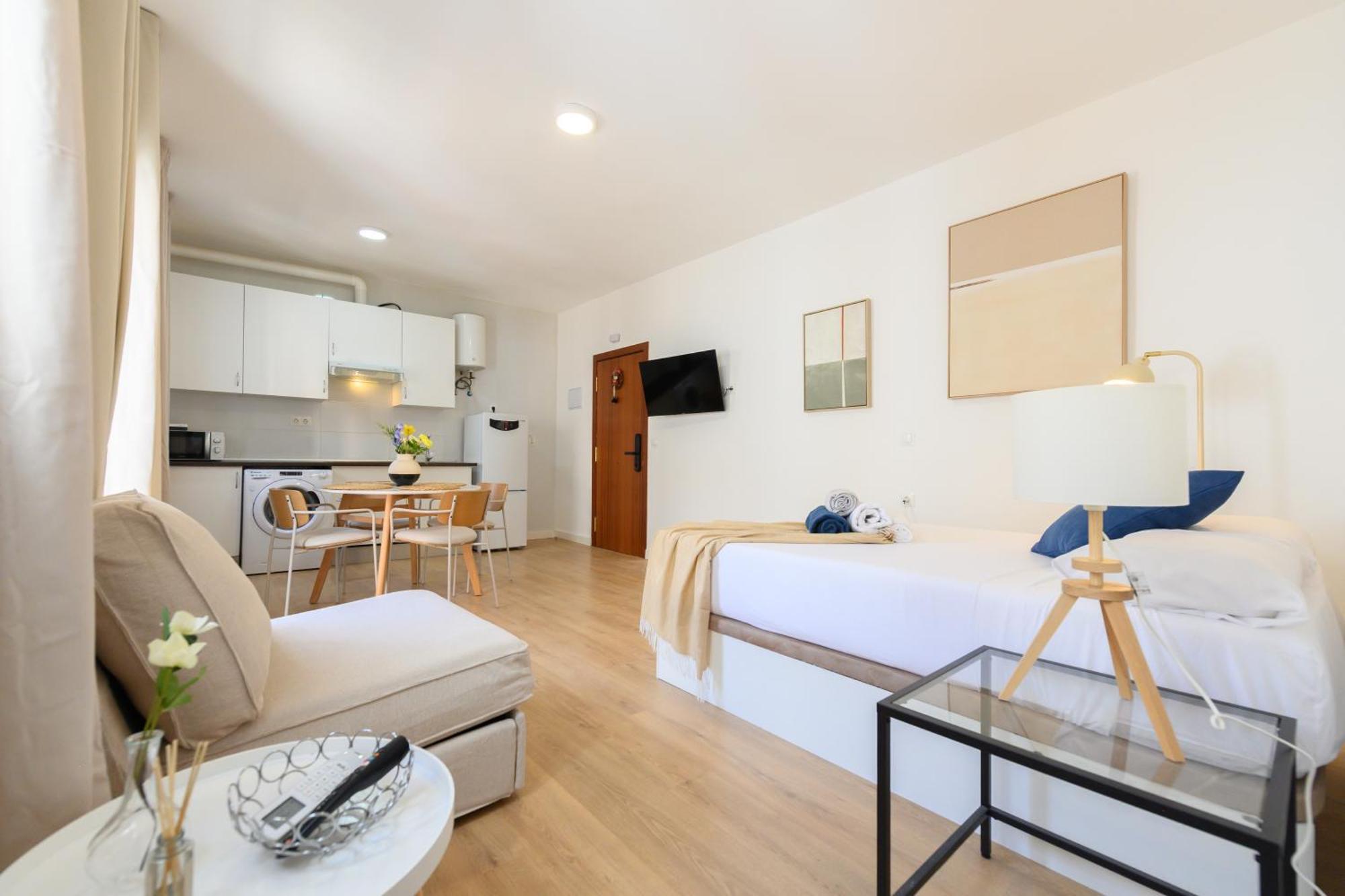 Apartamento For Encantador Y Unico Estudio Temporal En Tetuan Mlu1º2 *