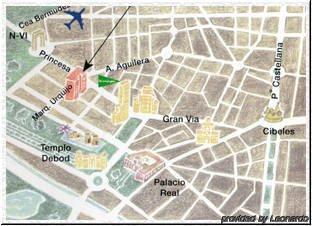 Aparto-hotel Rosales 3* Madri
