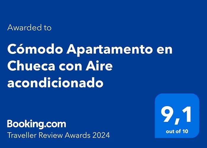 Exclusivo Y Acogedor Apartamento Con Balcon En Chueca, Con Aire Acondicionado