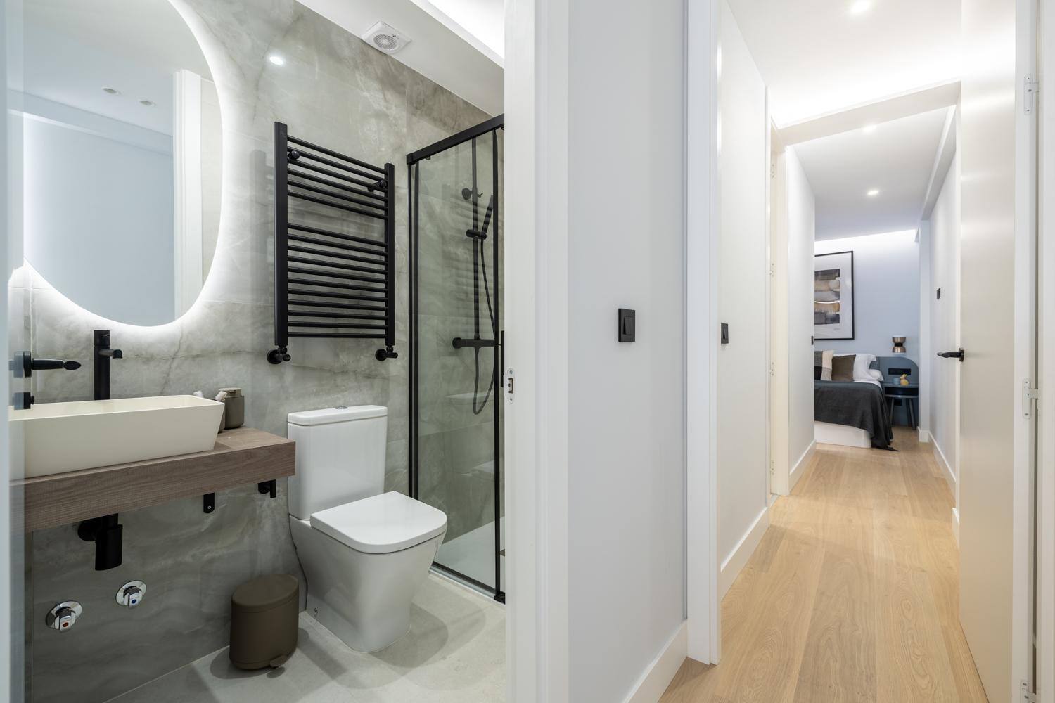 Gran Via I Calle De Silva 2br 2bh Appartamento Madrid