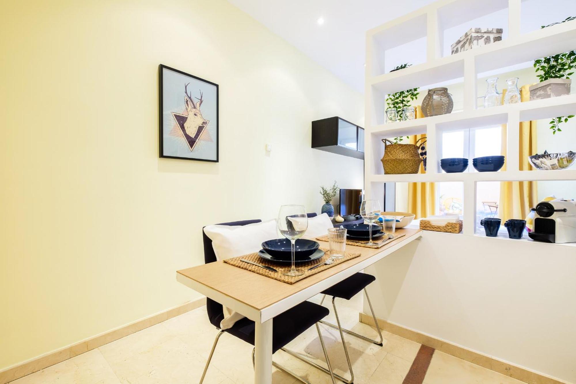 Apartamento My City - Estudio Con Terraza En Malasana Madrid