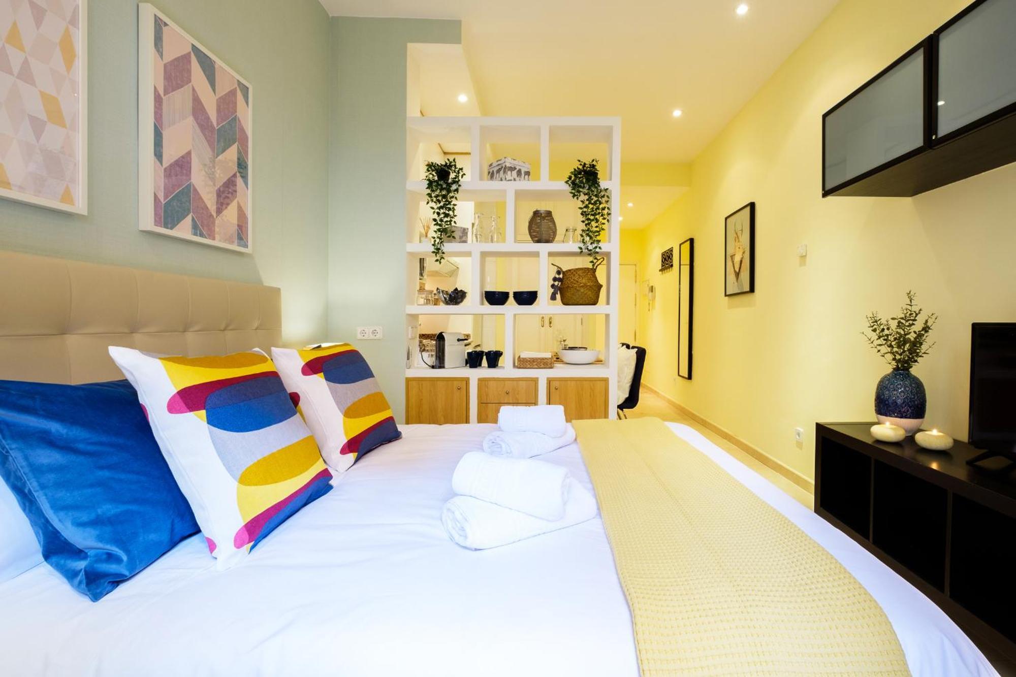 Apartamento My City - Estudio Con Terraza En Malasana Madrid