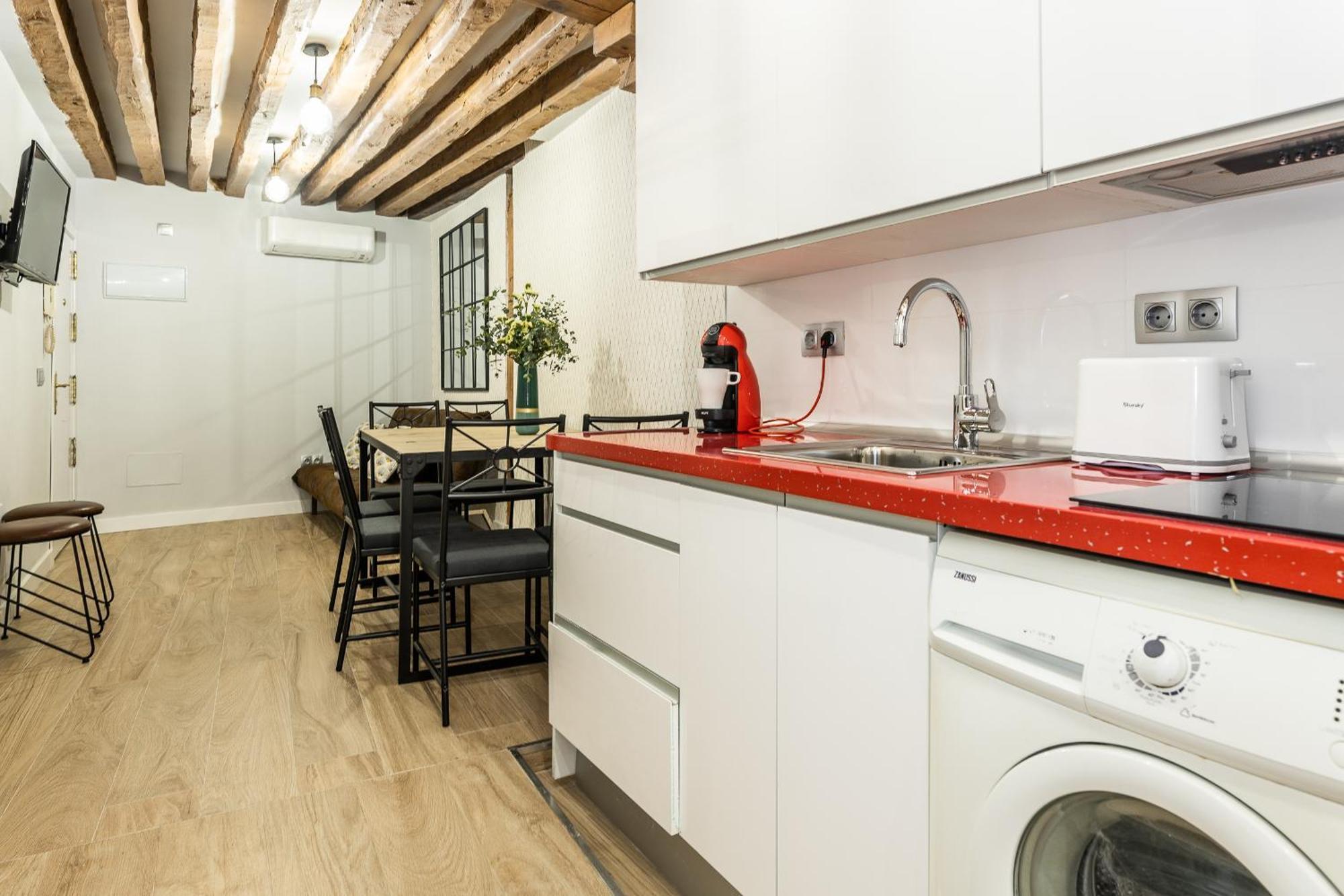 Waou Gran Via V - Alquiler Corta Duracion Apartment *