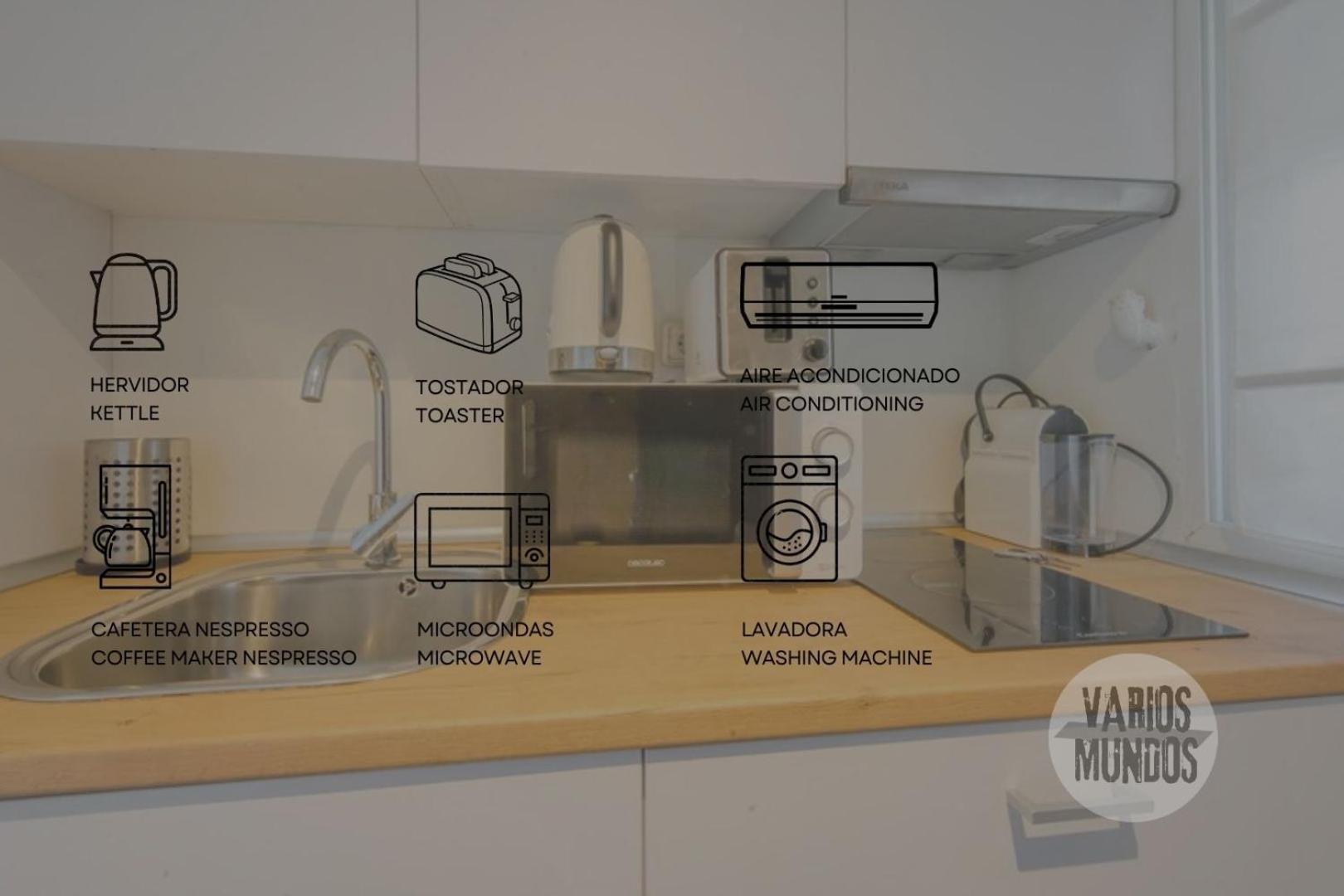 Apartamento Fabuloso Atico Doble Altura 3pax En Chueca *