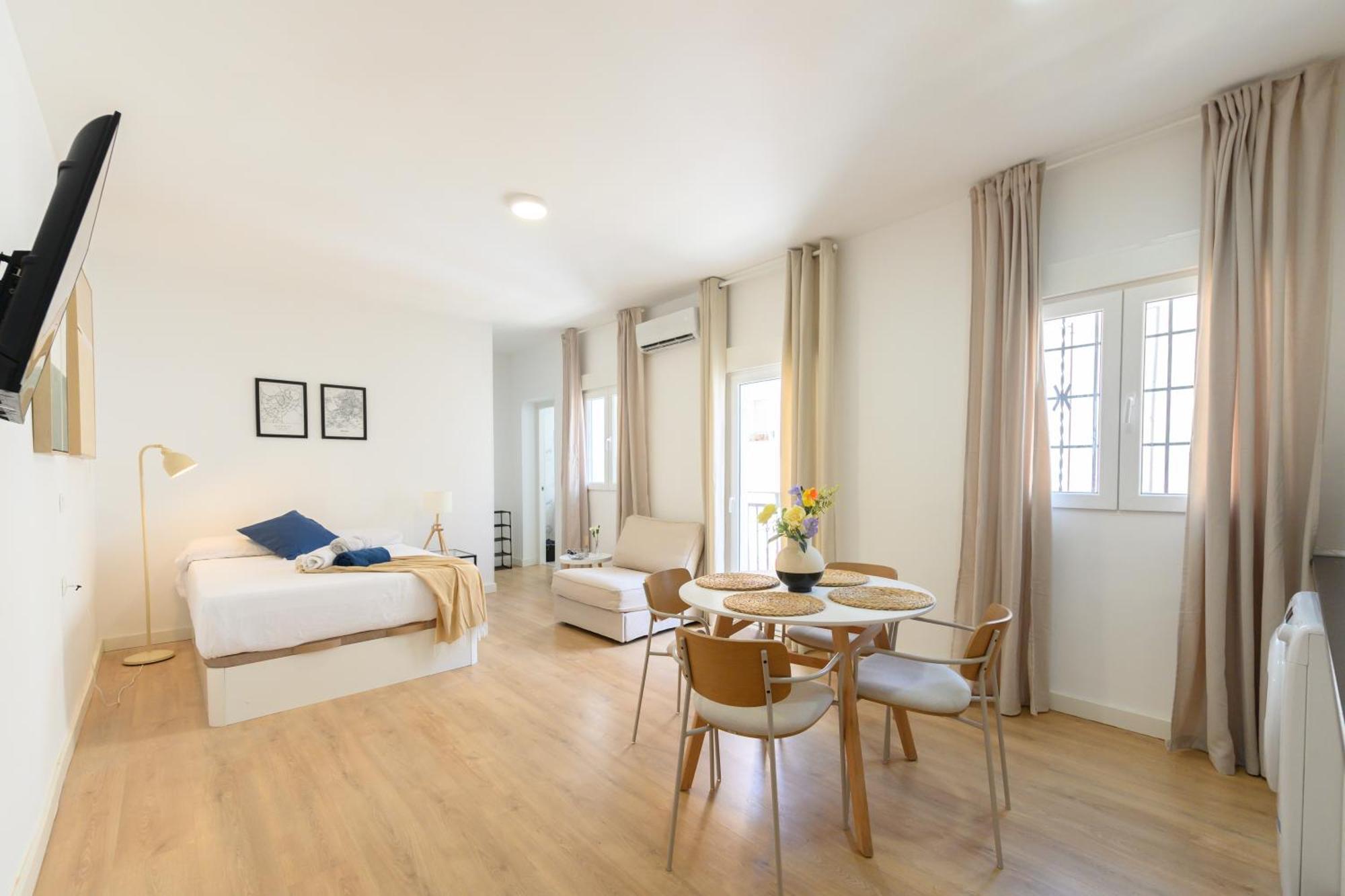 Apartment For Encantador Y Unico Estudio Temporal En Tetuan Mlu1º2 *