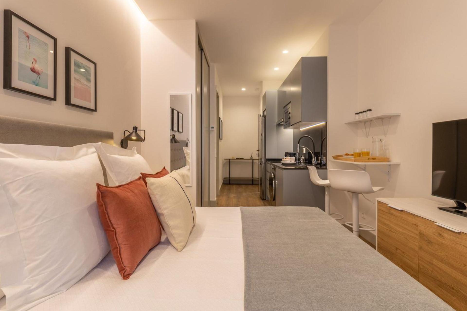 Charming Ground-floor Loft For 2 In Chamberi Ideal Location Quevedo Ii Apartamento Madrid