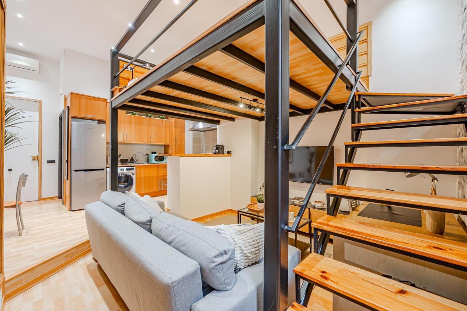 Increible Loft A 5 Min Del Retiro & Wizink Apartamento