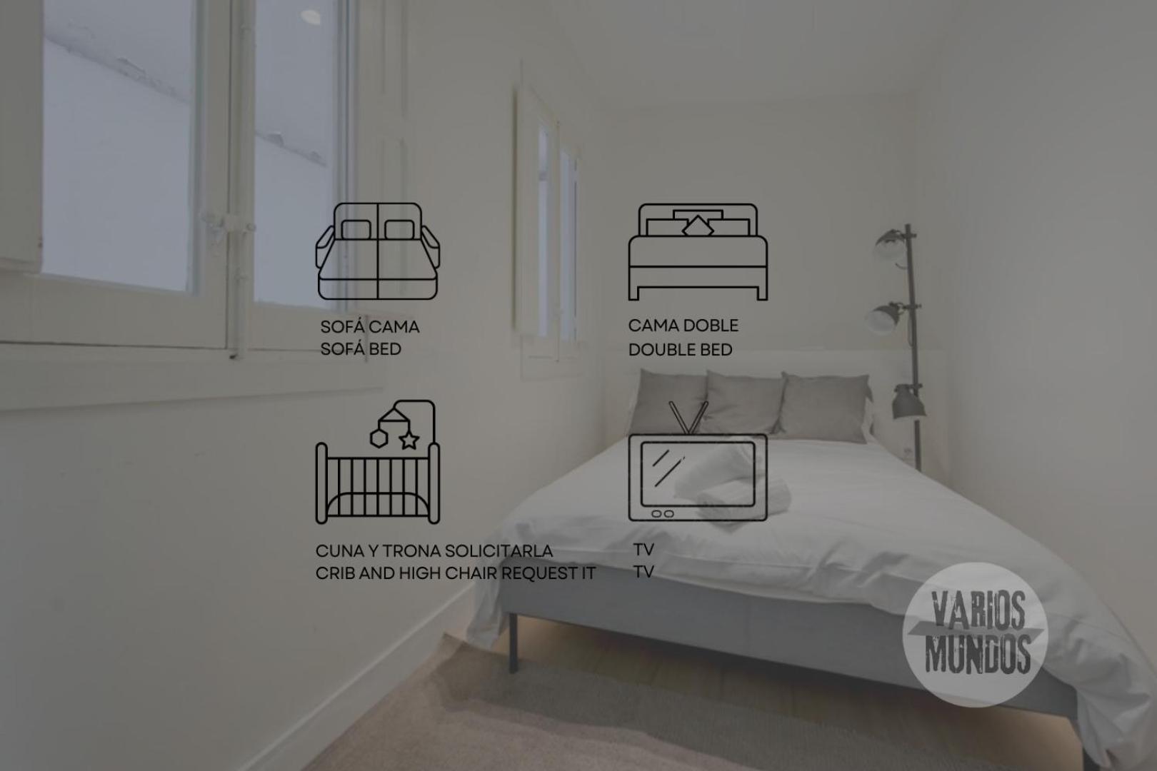 Nuevo Apt Para 7 Pax En Malasana - Gran Via E1 *