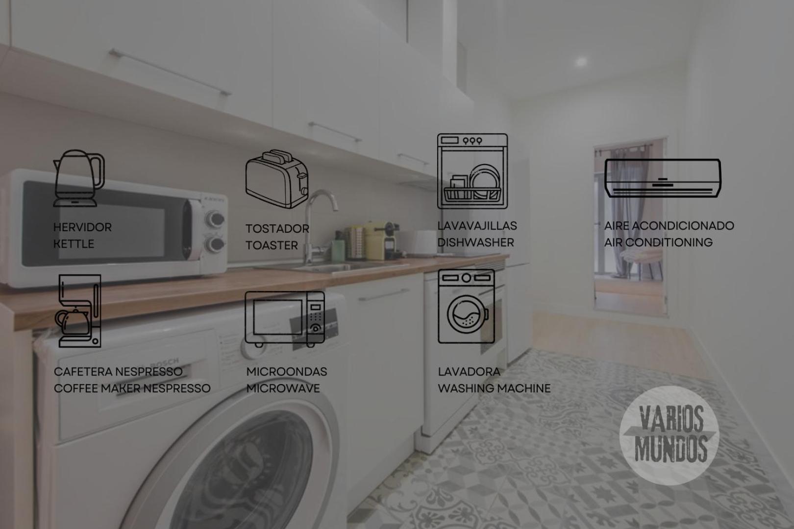 Nuevo Apt Para 7 Pax En Malasana - Gran Via E1 Apartment *