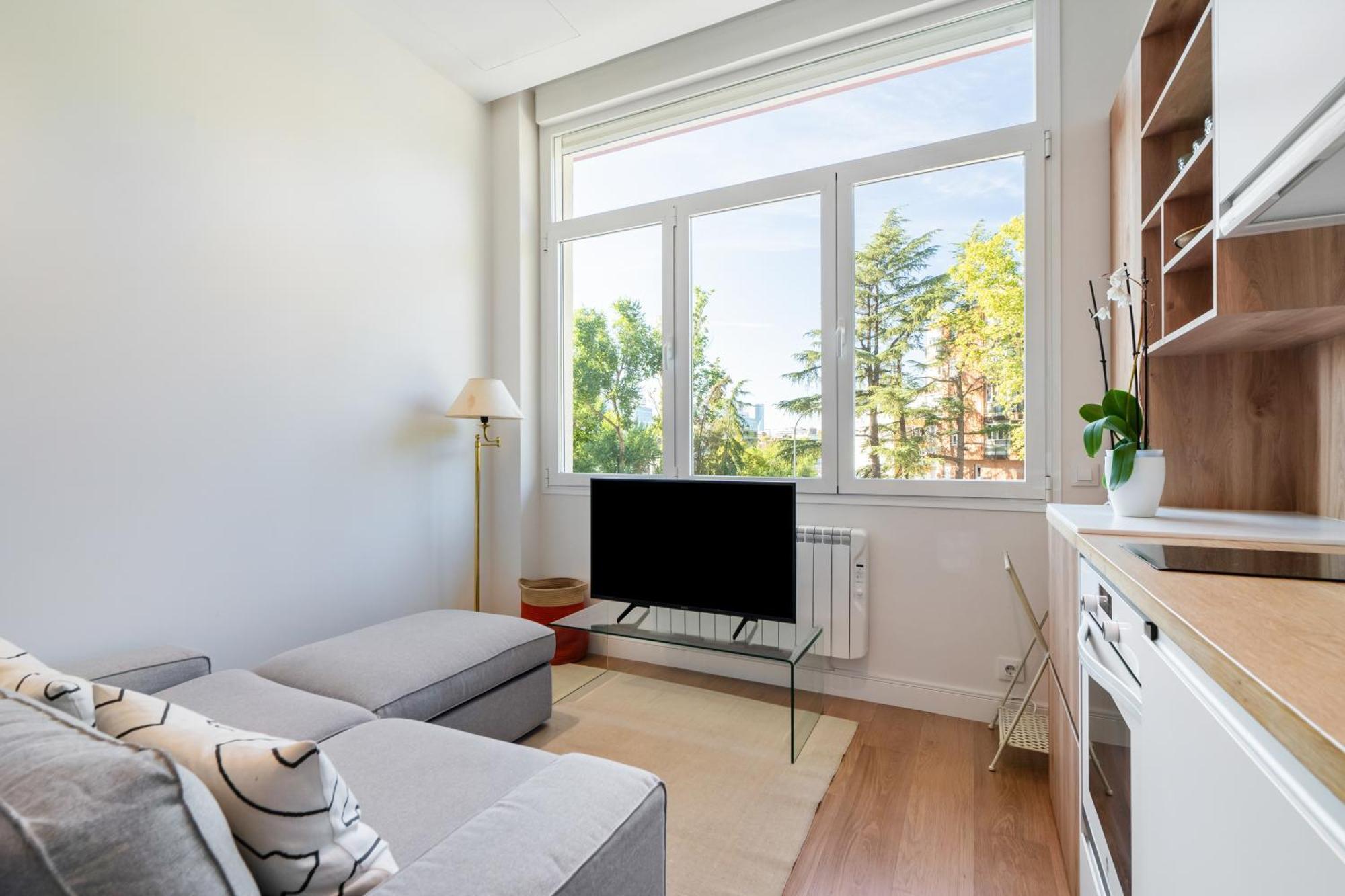 Encantador Estudio Chamartin Appartamento *