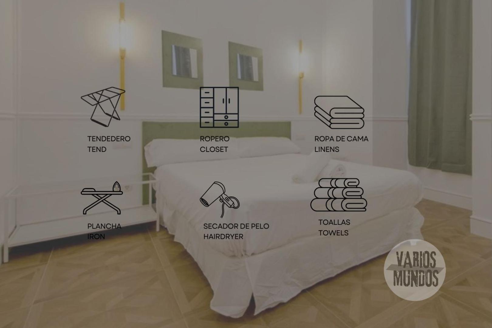 Confort Y Cultura Para 10, En El Vibrante Lavapies Appartement