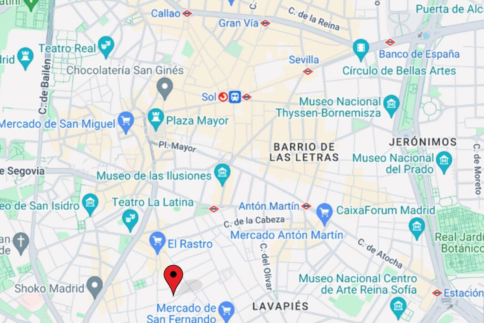Confort Y Cultura Para 10, En El Vibrante Lavapies Appartement