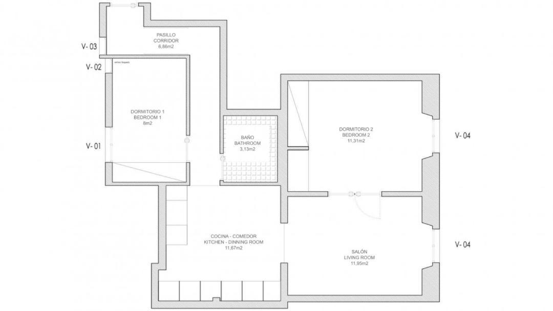 Personalized And Modern- 2 Bd 1bth- Opera * Madri