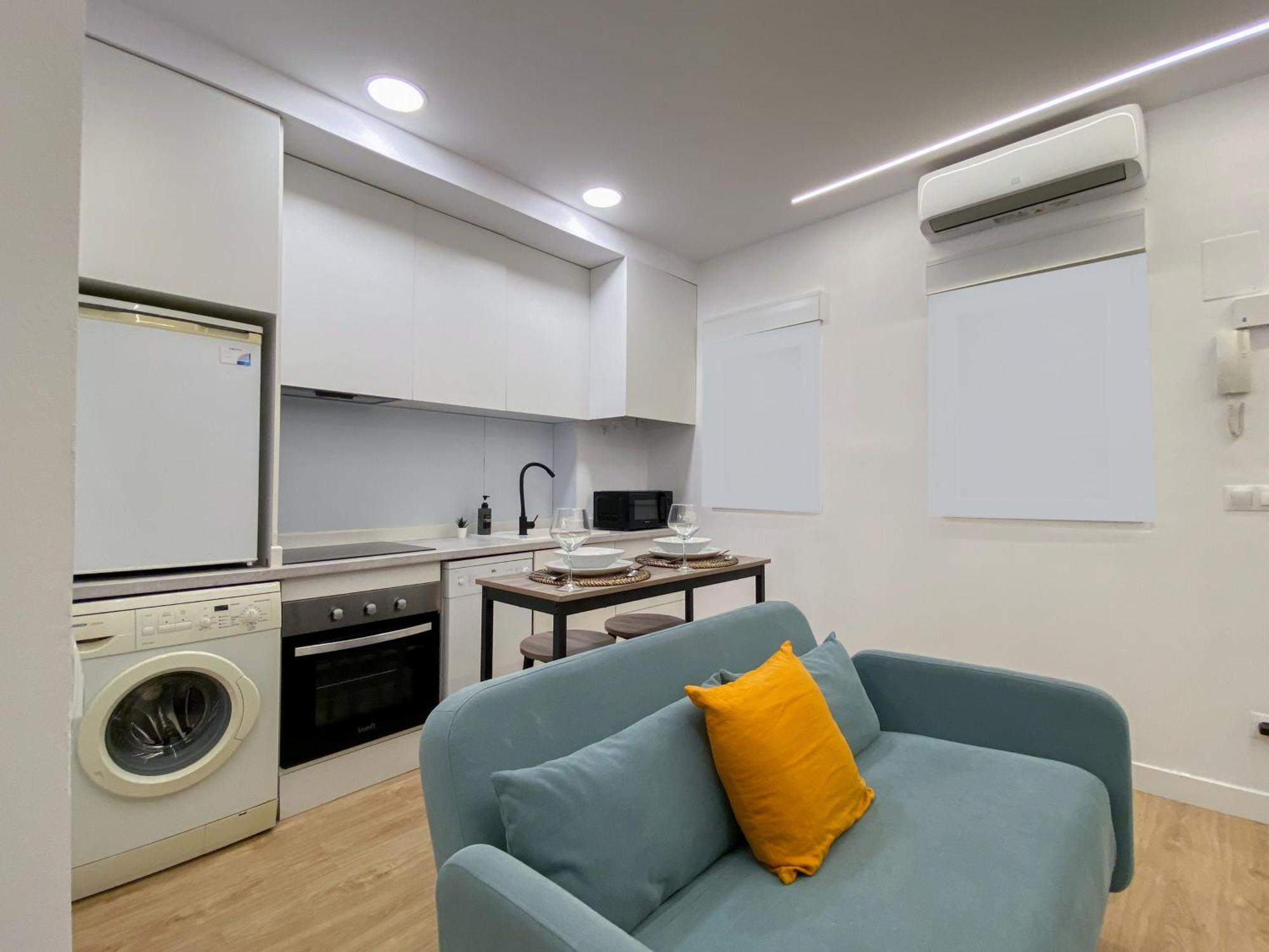 Acogedor Estudio En Ponzano Appartement Madrid